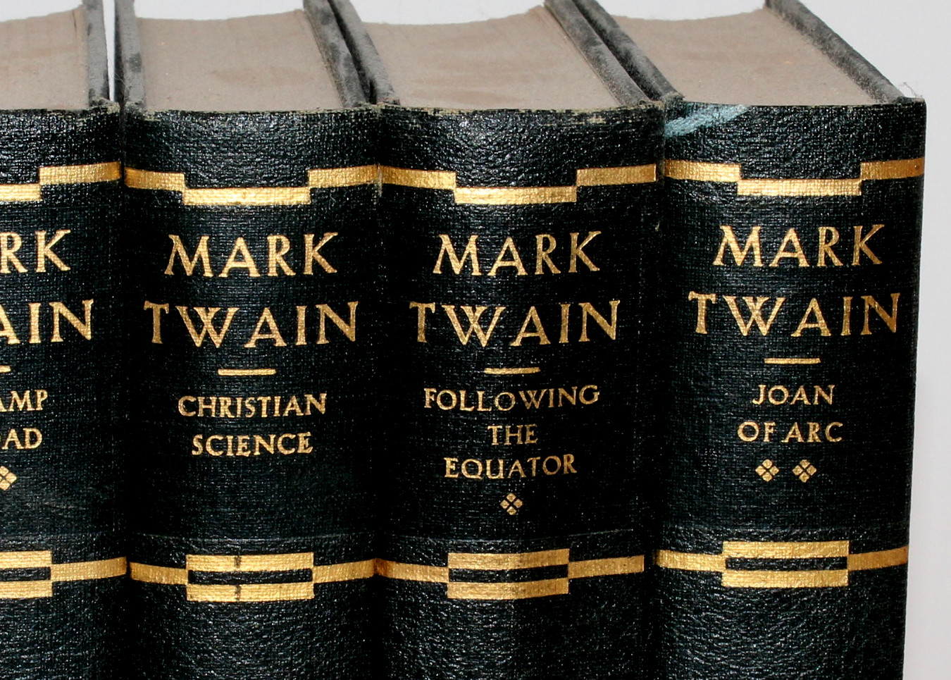 Thirteen Volume Mark Twain Book Collection