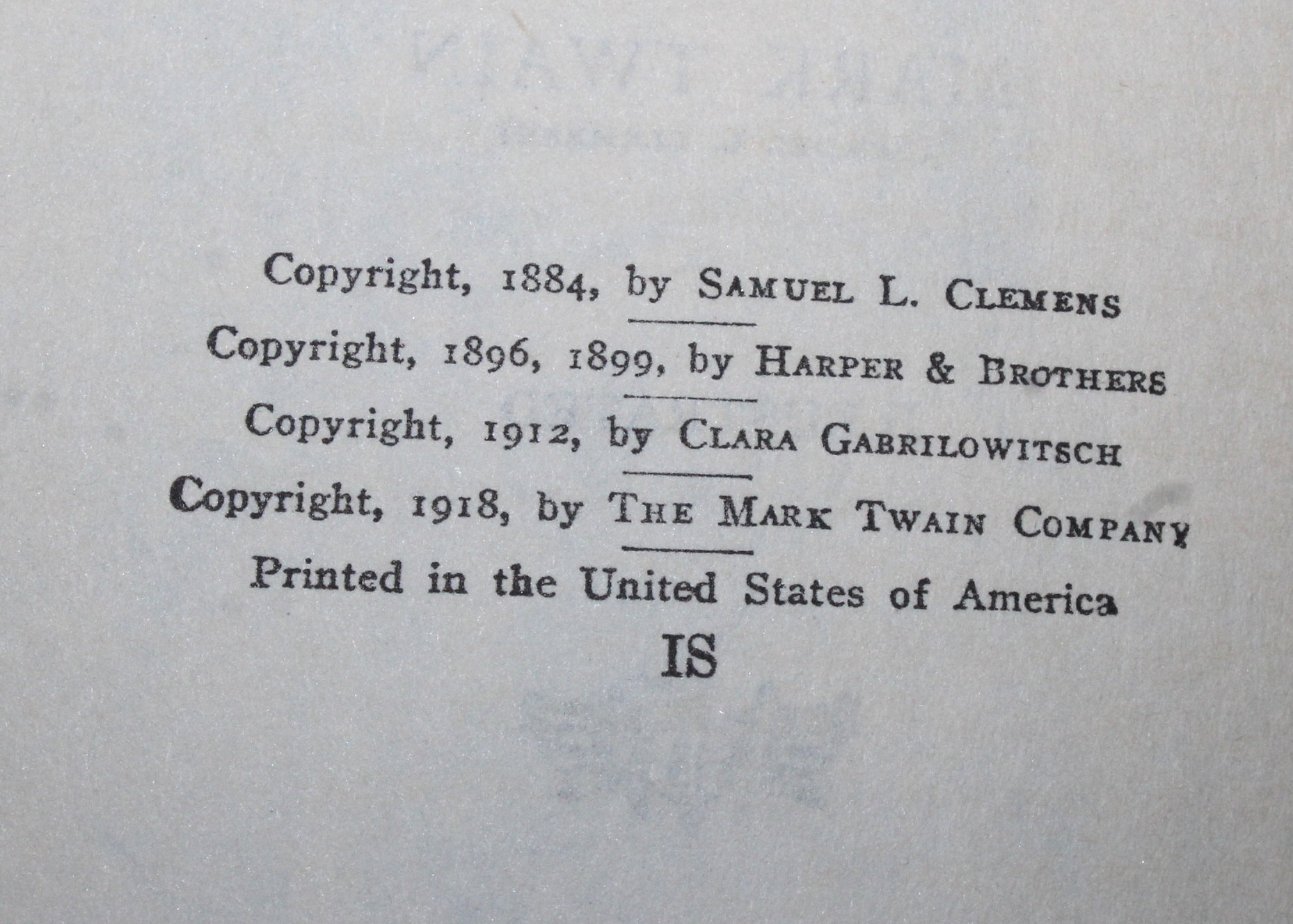 Thirteen Volume Mark Twain Book Collection