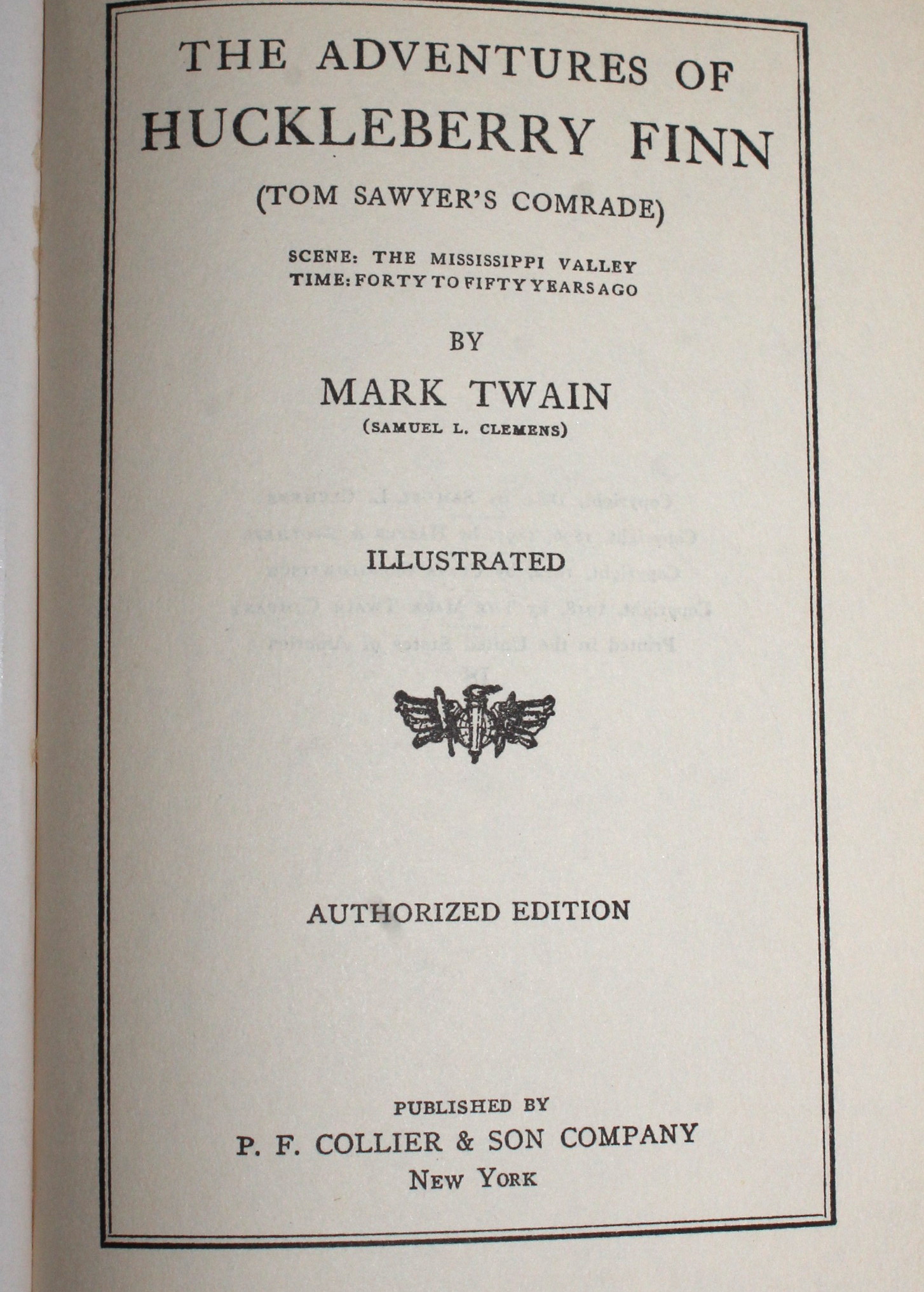 Thirteen Volume Mark Twain Book Collection