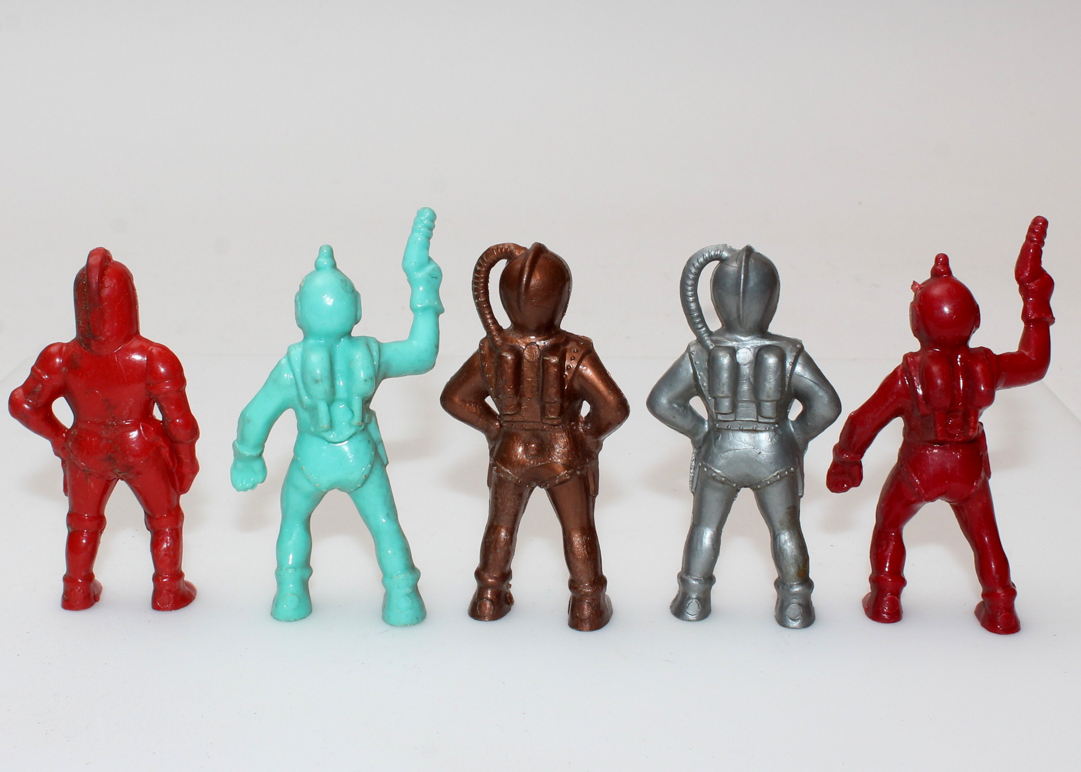 Vintage Archer and Ajax Spacemen and Other Plastic Toys