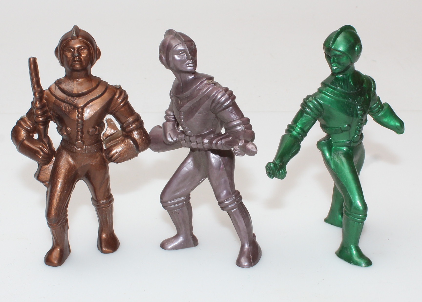 Vintage Archer and Ajax Spacemen and Other Plastic Toys