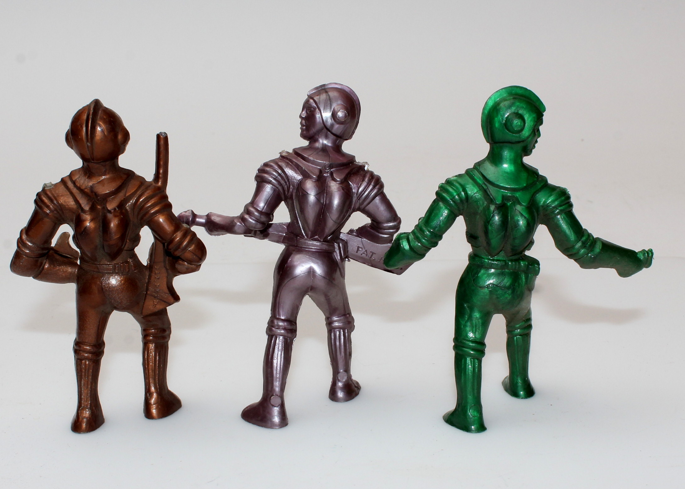 Vintage Archer and Ajax Spacemen and Other Plastic Toys