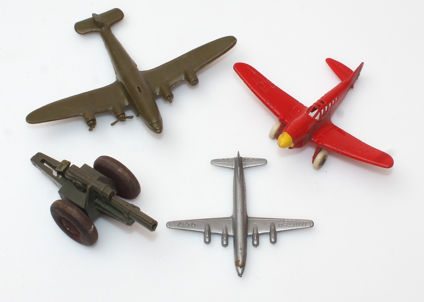 Vintage Archer and Ajax Spacemen and Other Plastic Toys