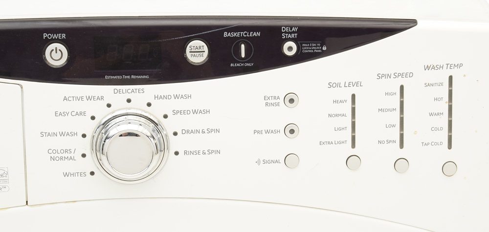 GE HydroHeater Washing Machine