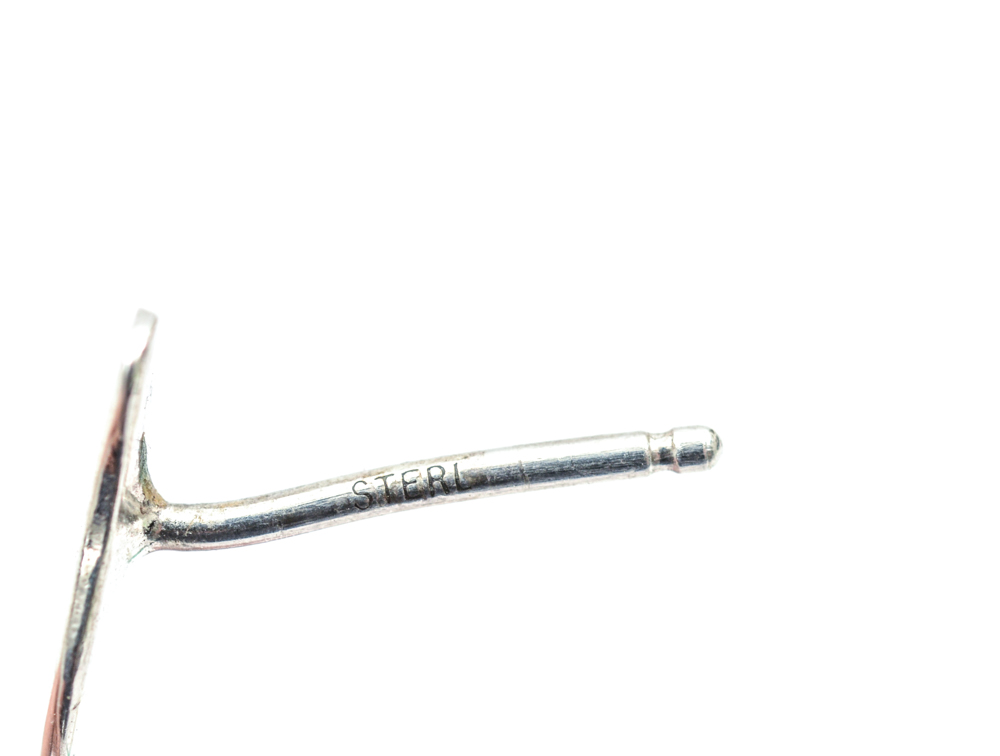 Sterling Silver and Brass Cat Themed Jewelry Set