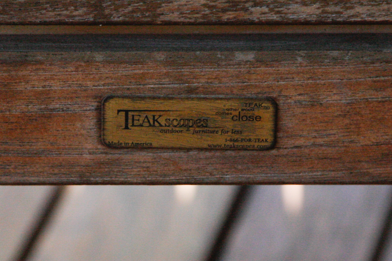 Kingsley-Bate Nantucket Teak Wood Sofa with Coffee Table