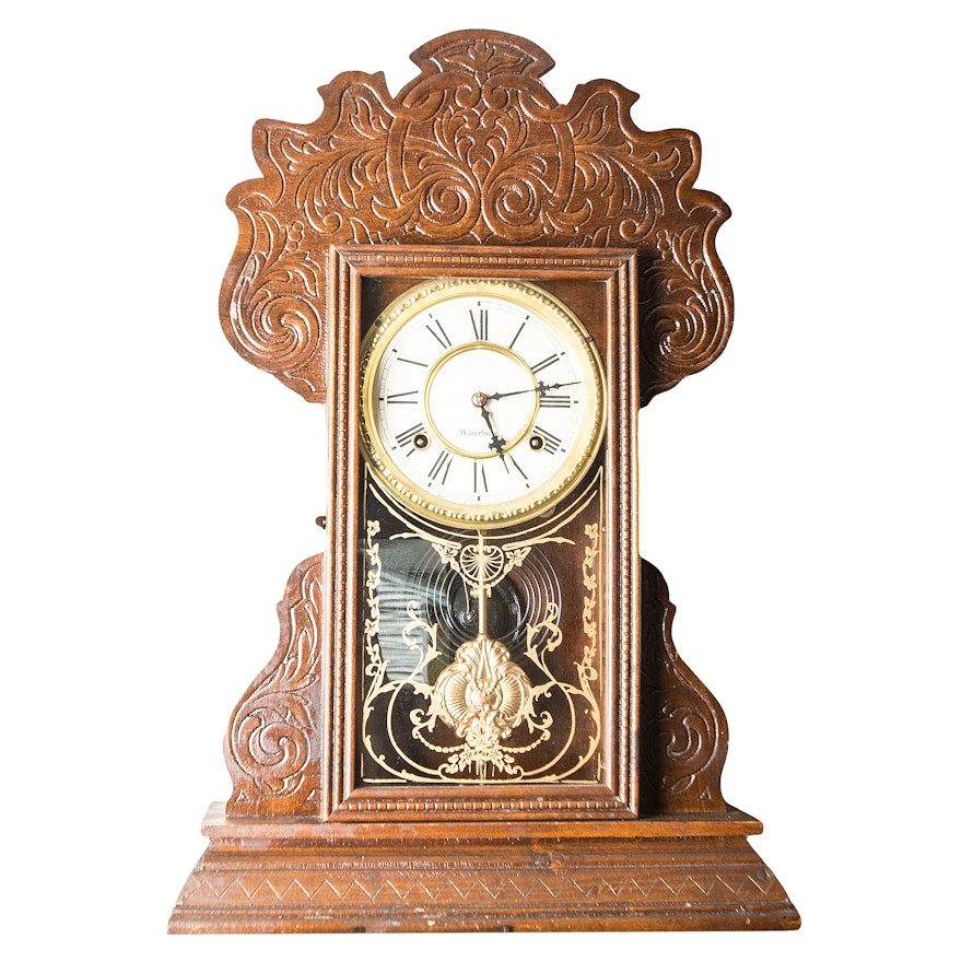 Antique Waterbury Mantel Clock