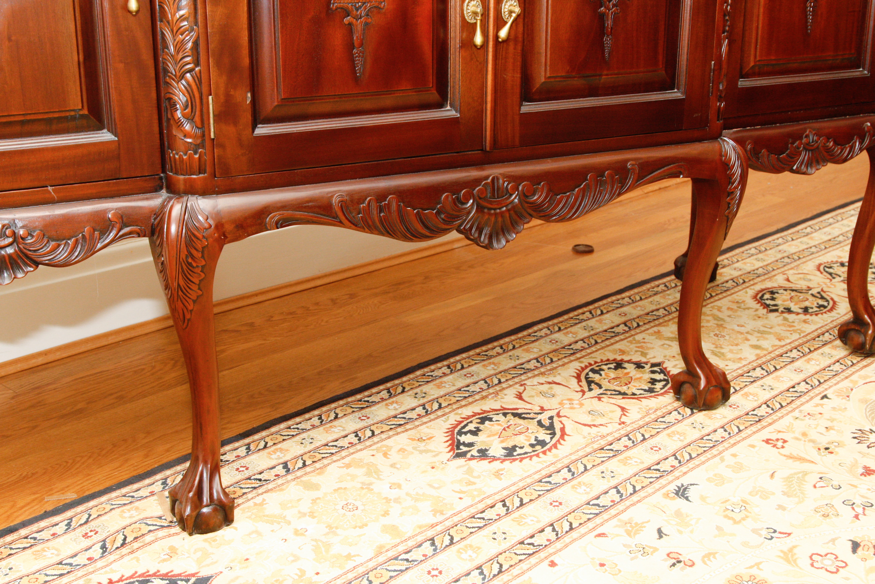 Mahogany Breakfront Sideboard