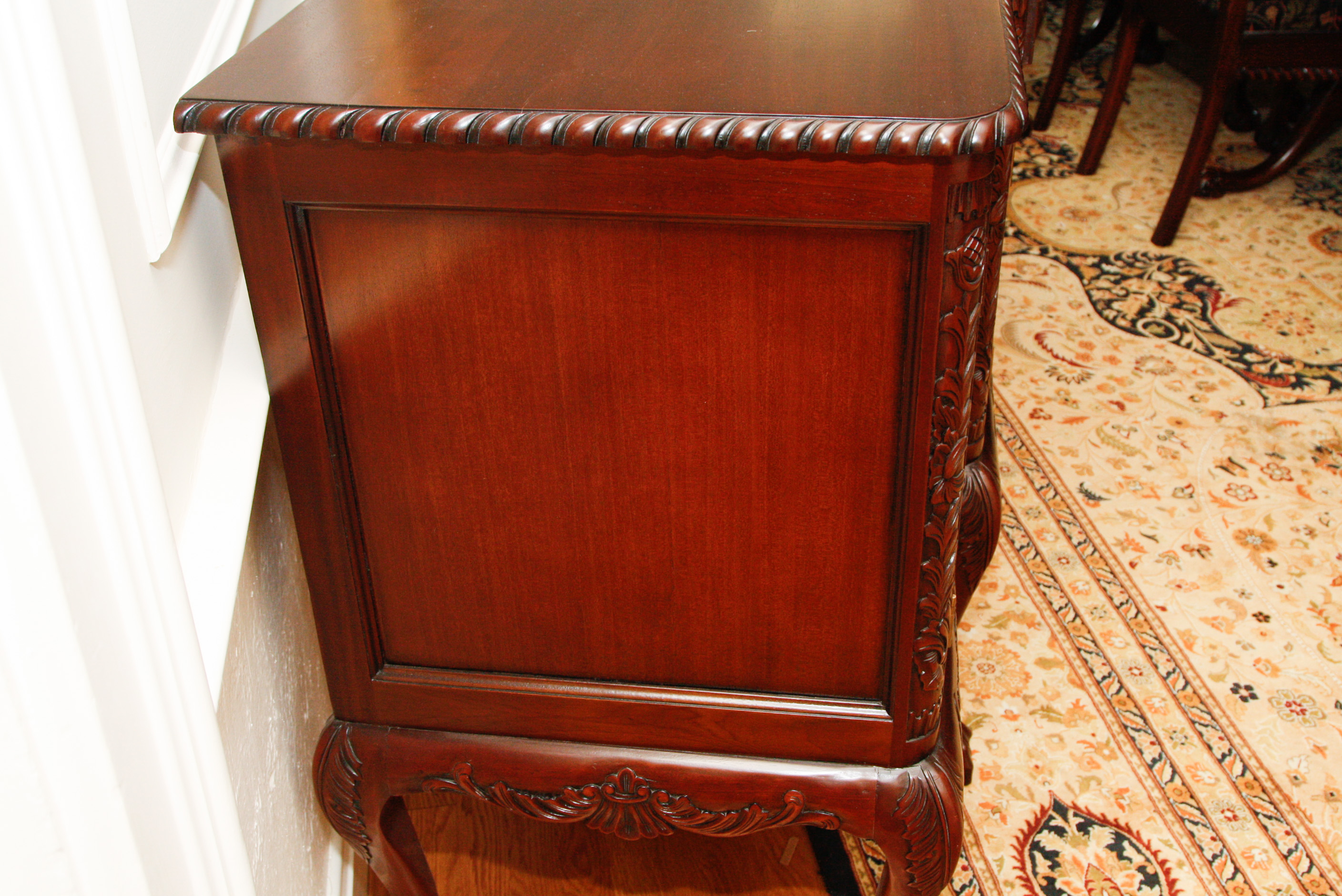 Mahogany Breakfront Sideboard