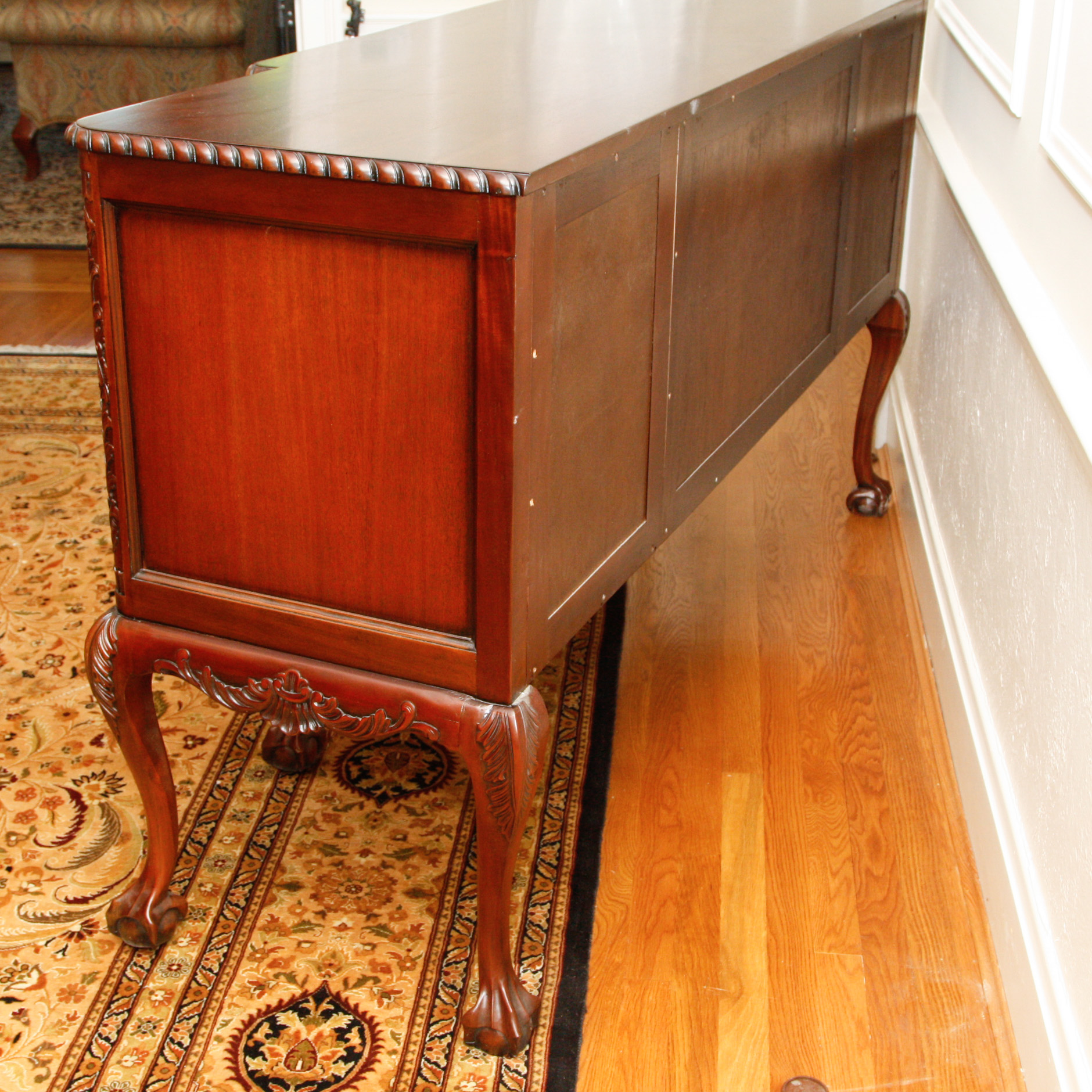 Mahogany Breakfront Sideboard