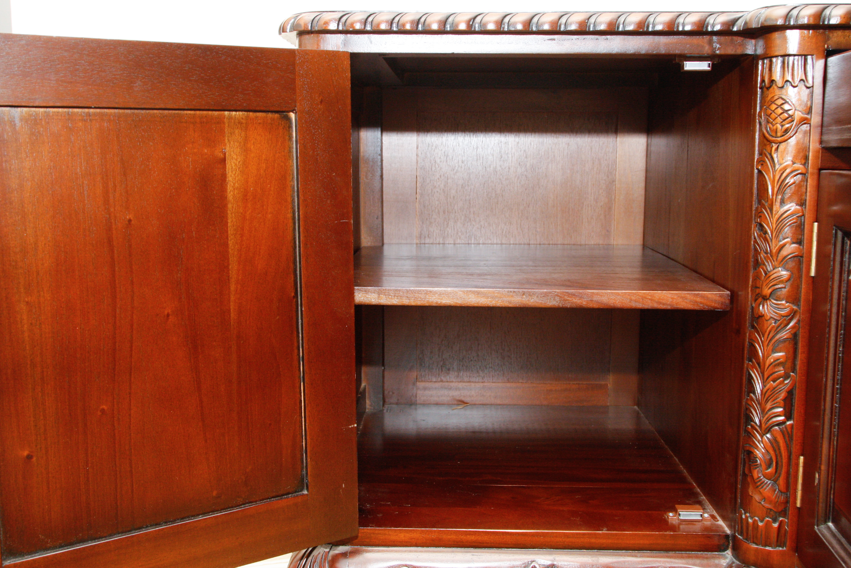 Mahogany Breakfront Sideboard