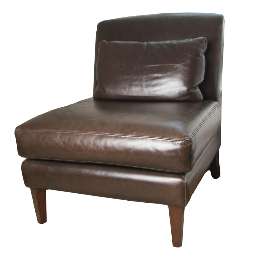 Pottery Barn Turner Leather Chair
