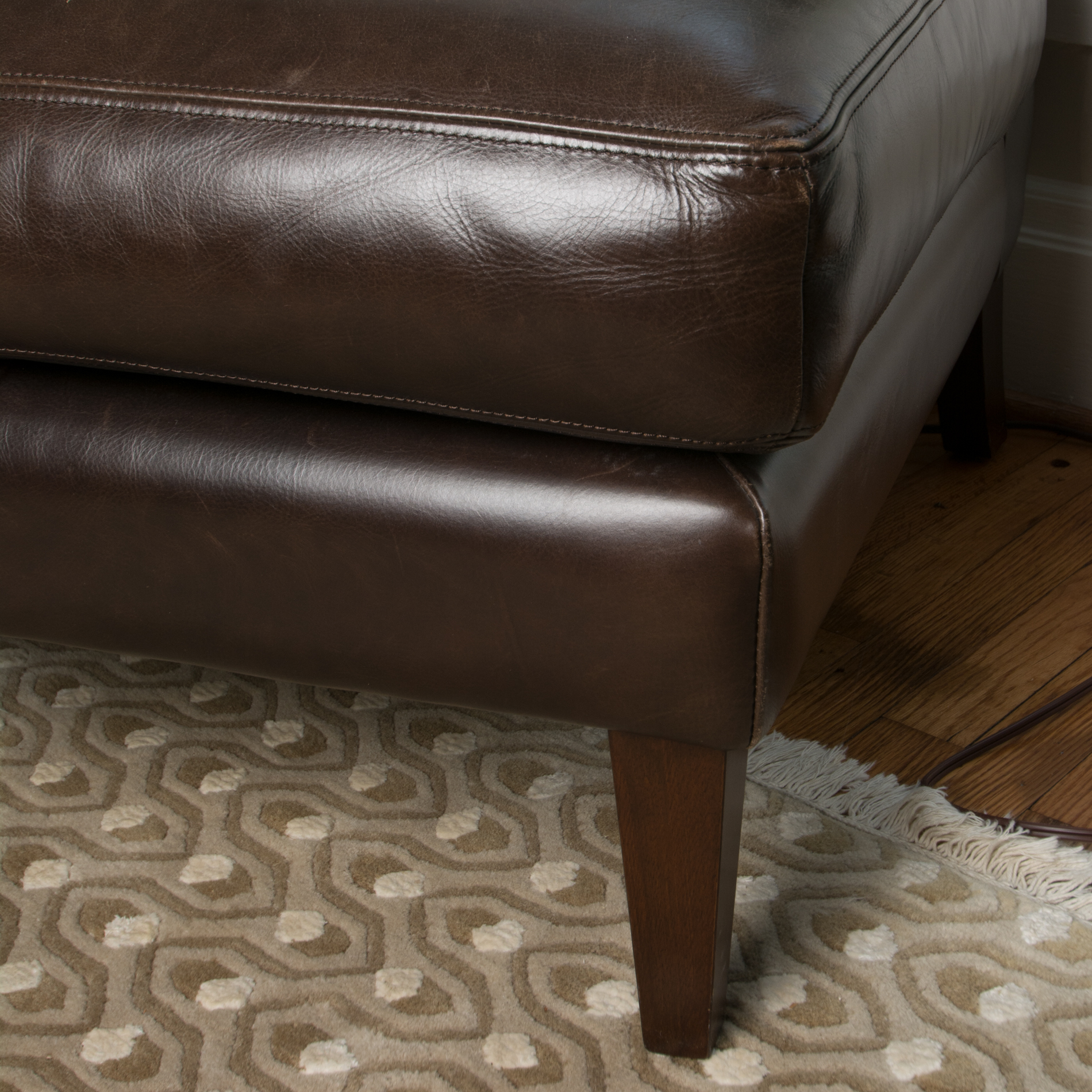 Pottery Barn Turner Leather Chair