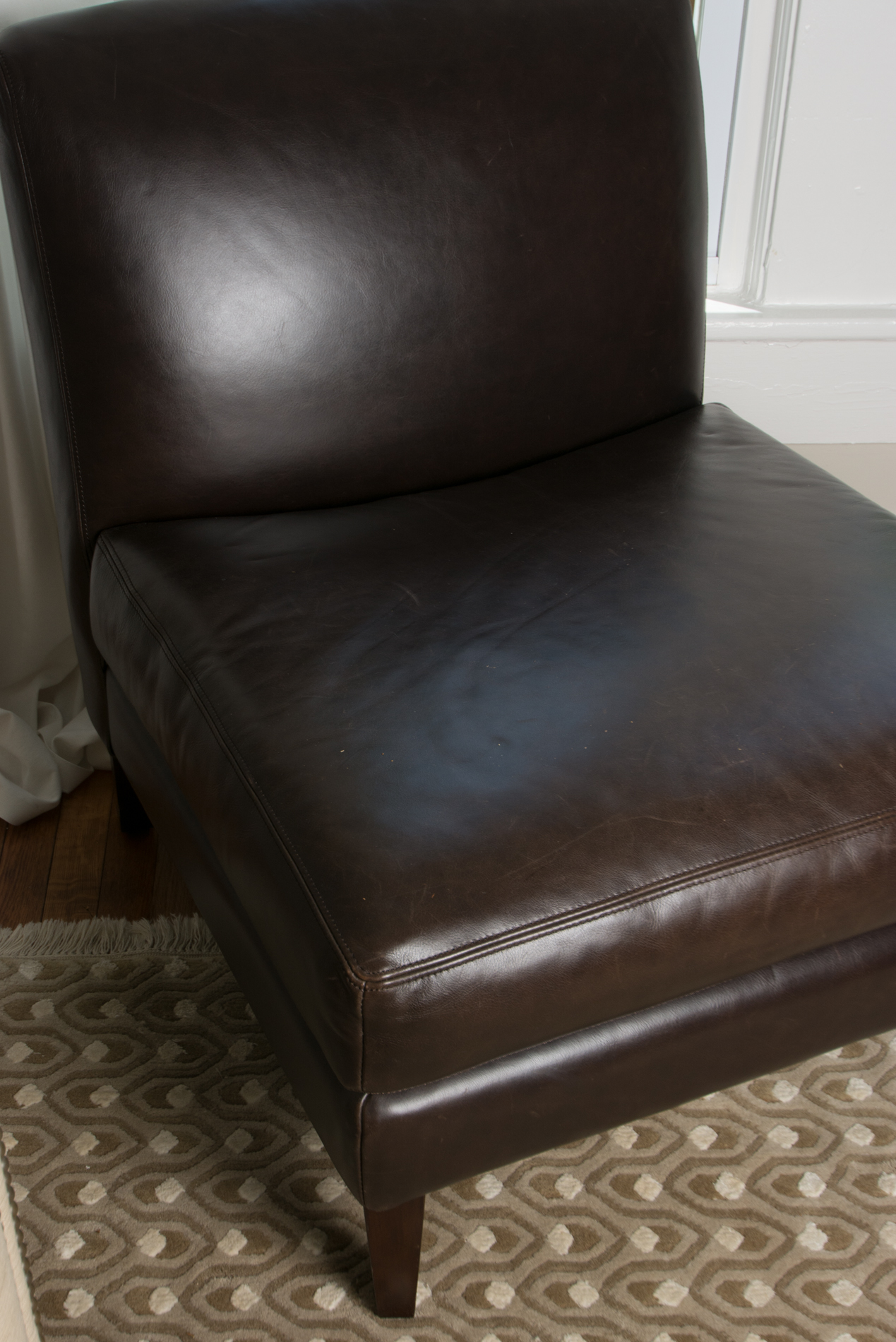 Pottery Barn Turner Leather Chair