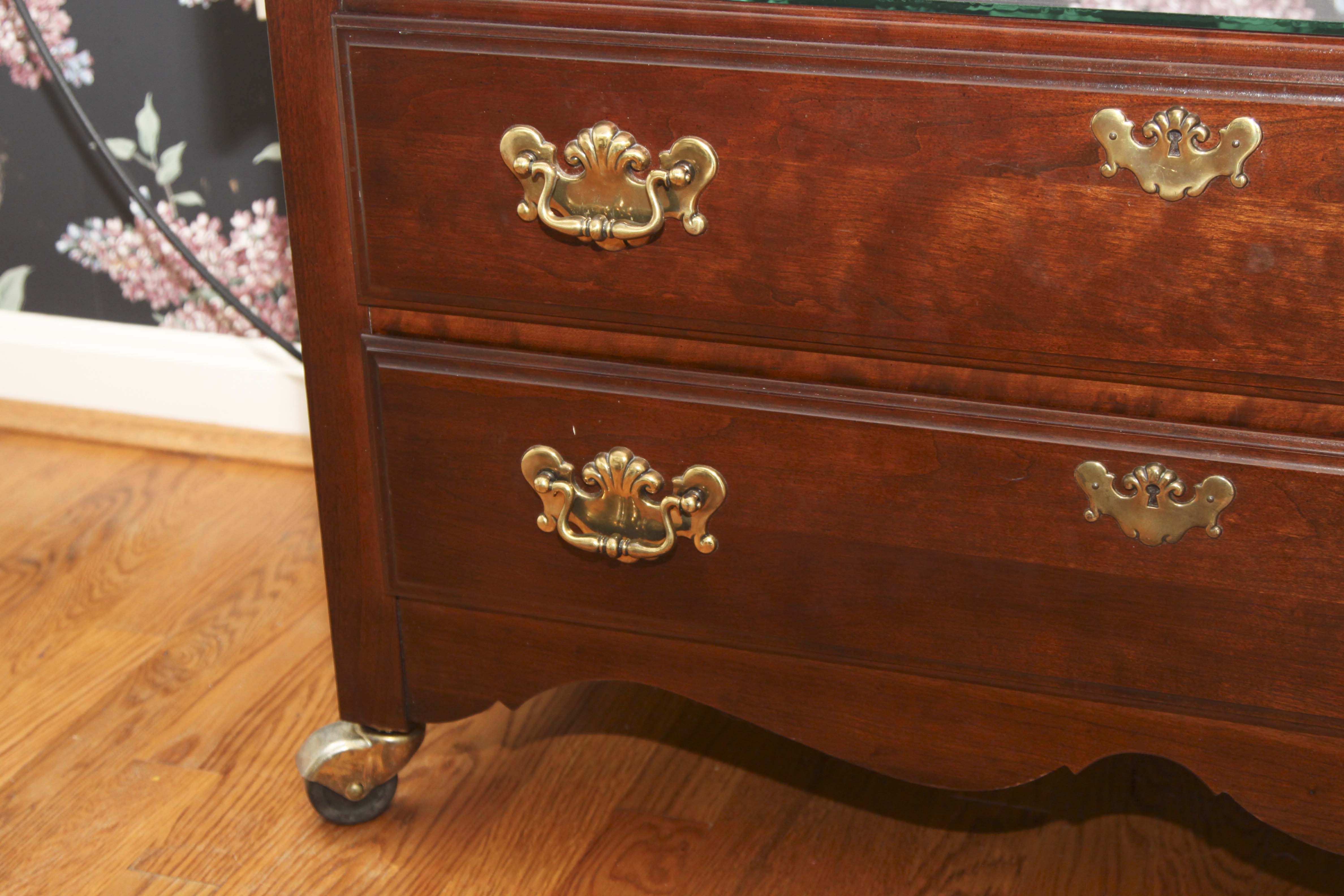 Pennsylvania House Rolling Server Cart