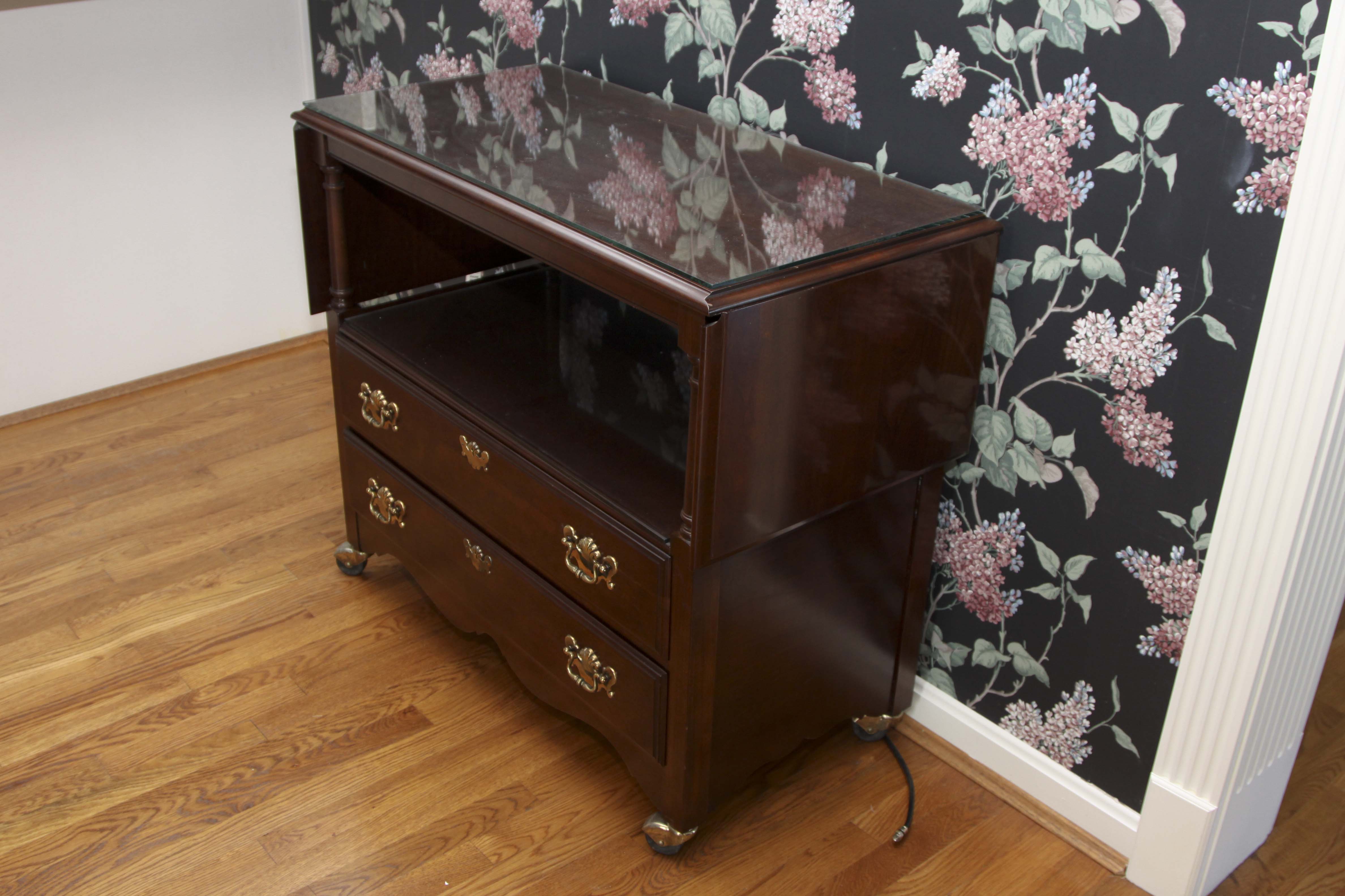 Pennsylvania House Rolling Server Cart