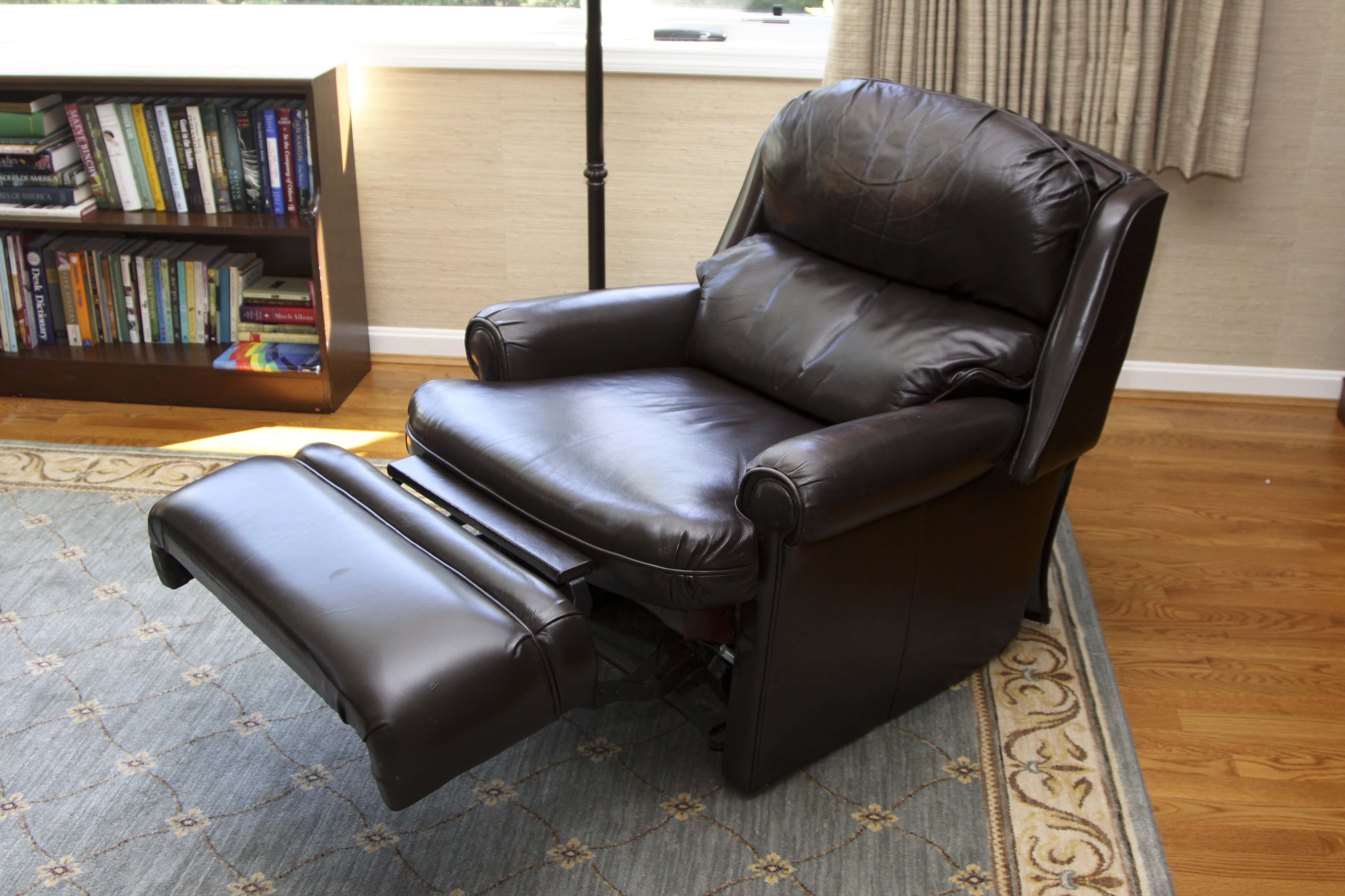 Bradington Young Leather Recliner