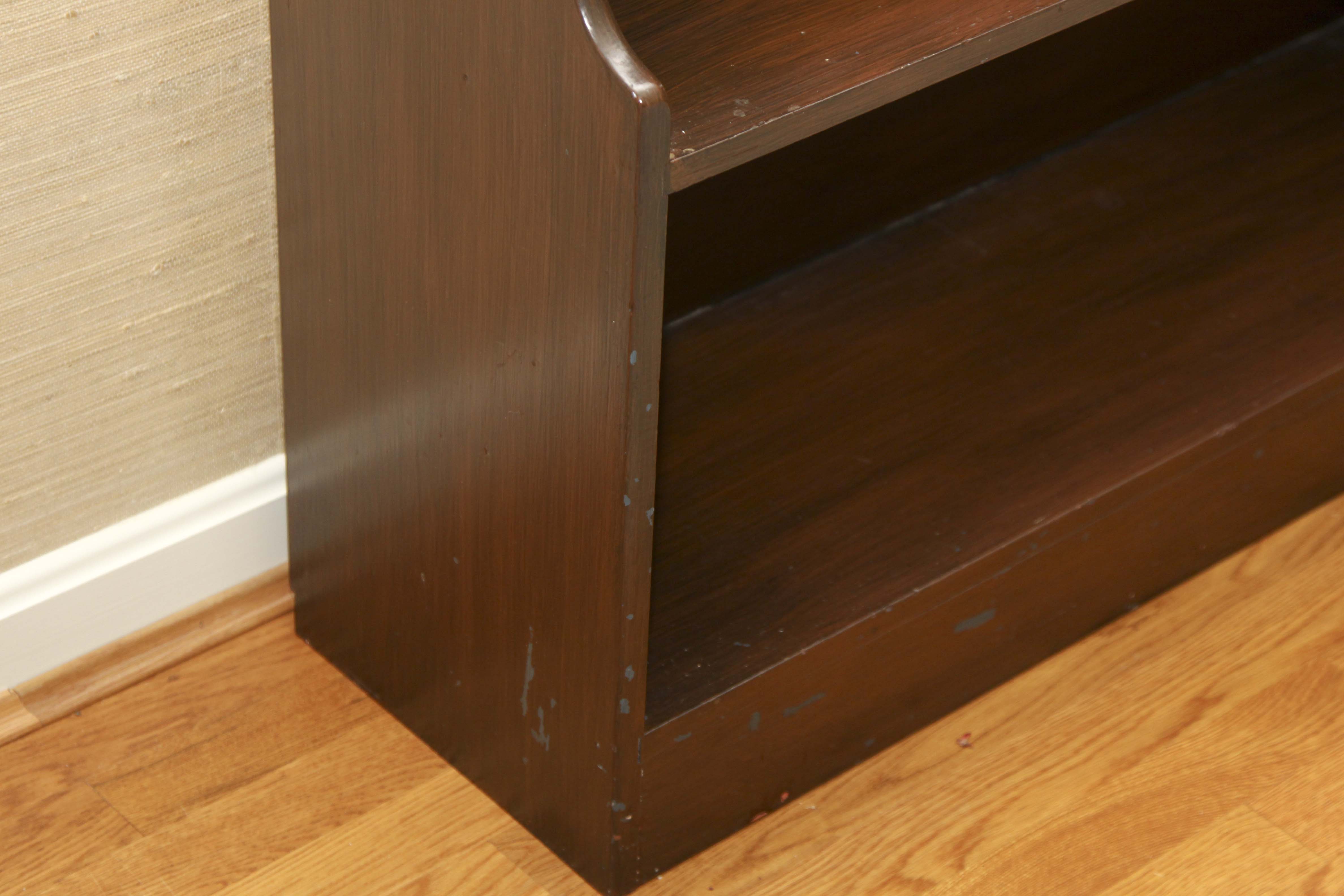 Vintage Wooden Bookshelf