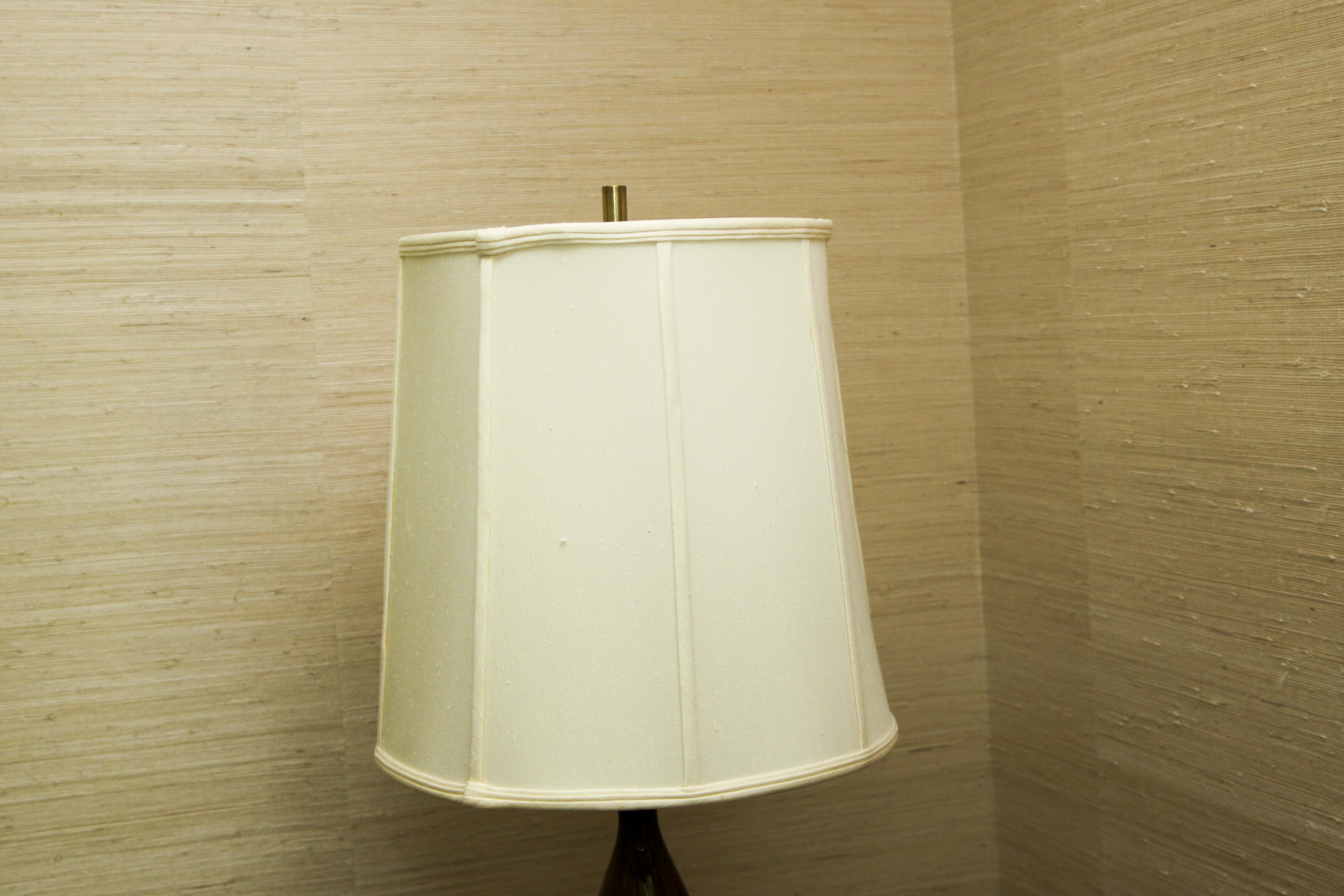 Mid-Century Glass Lamp