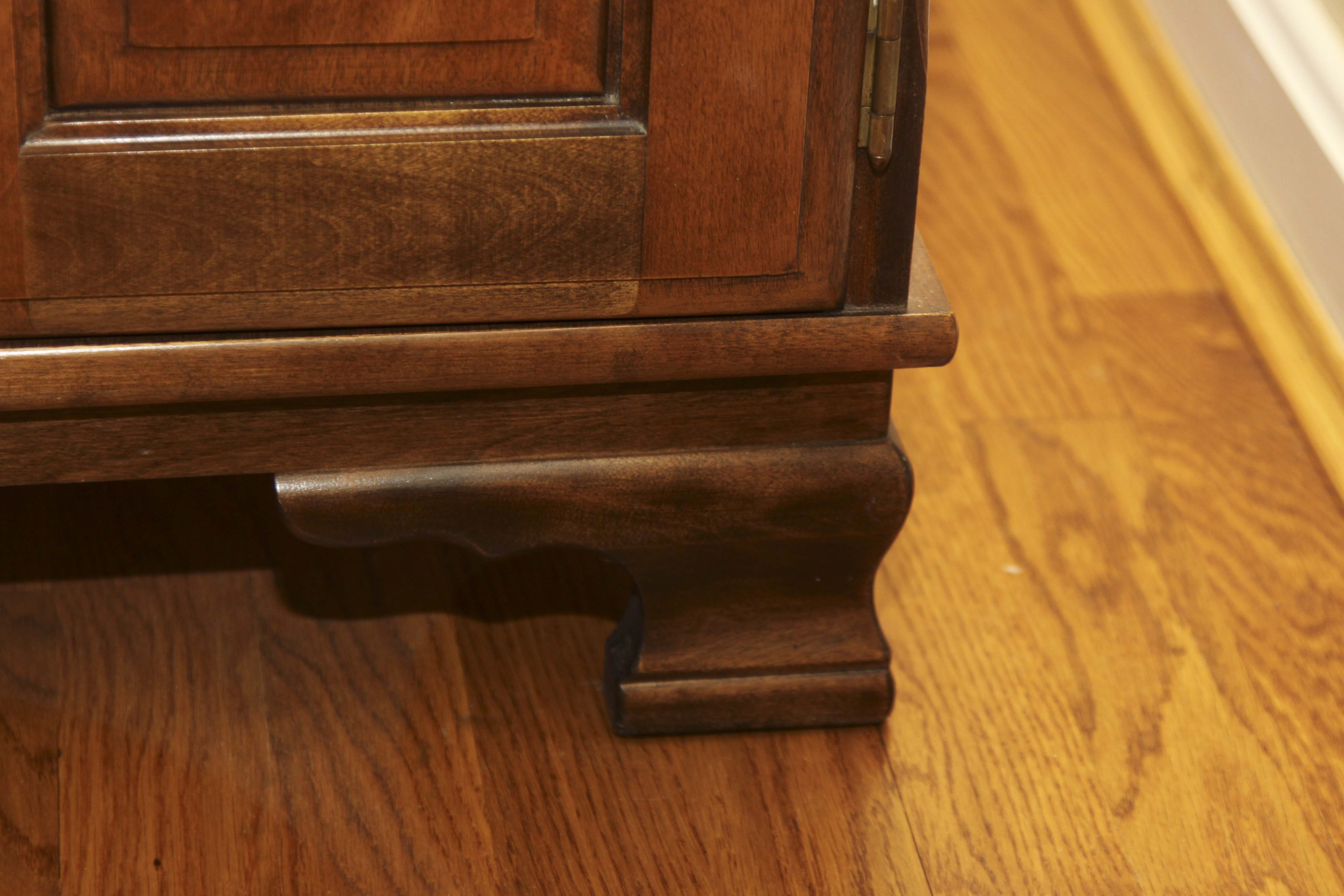 Vintage Cherry Wood Side Cabinet
