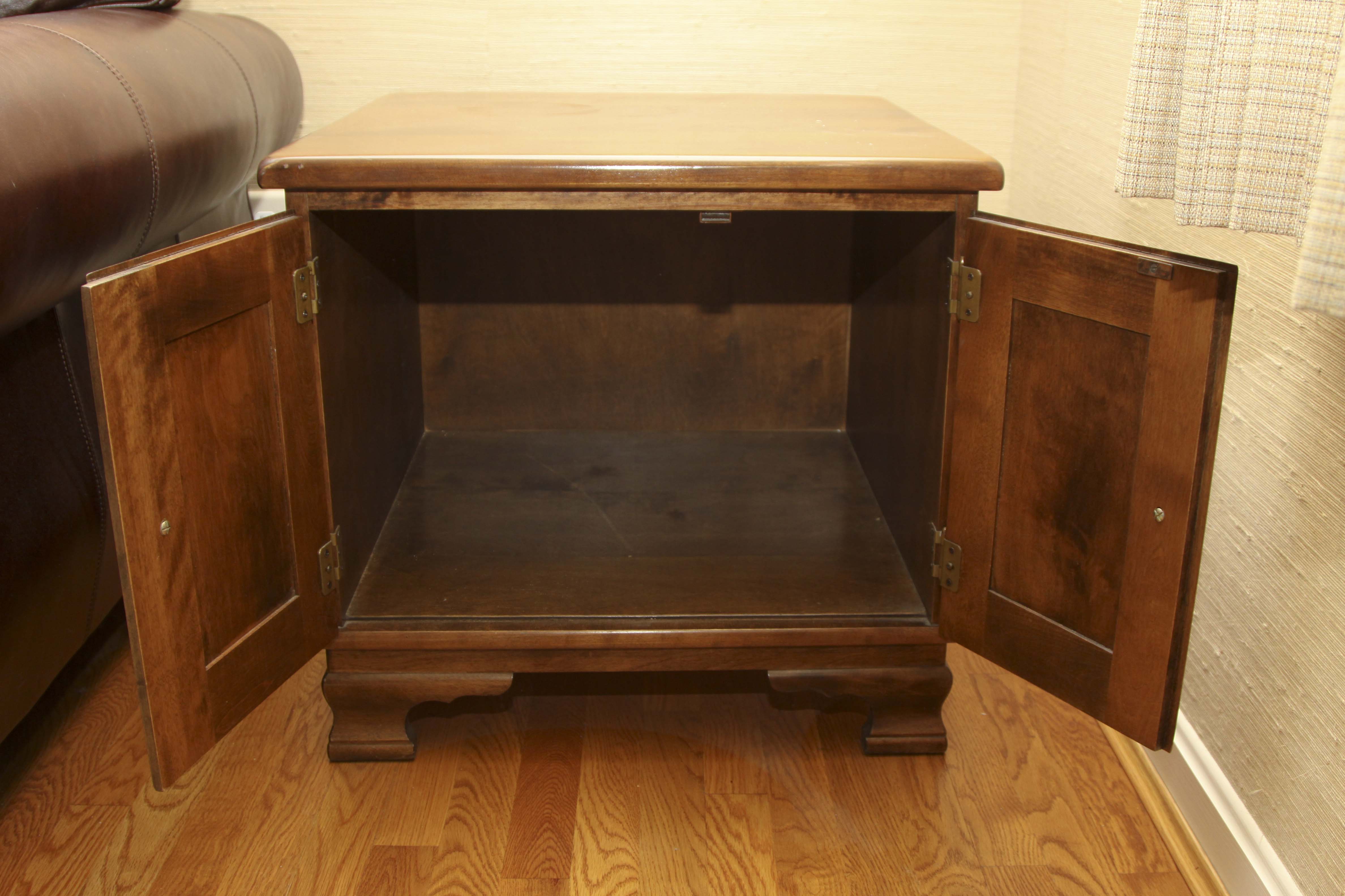 Vintage Cherry Wood Side Cabinet