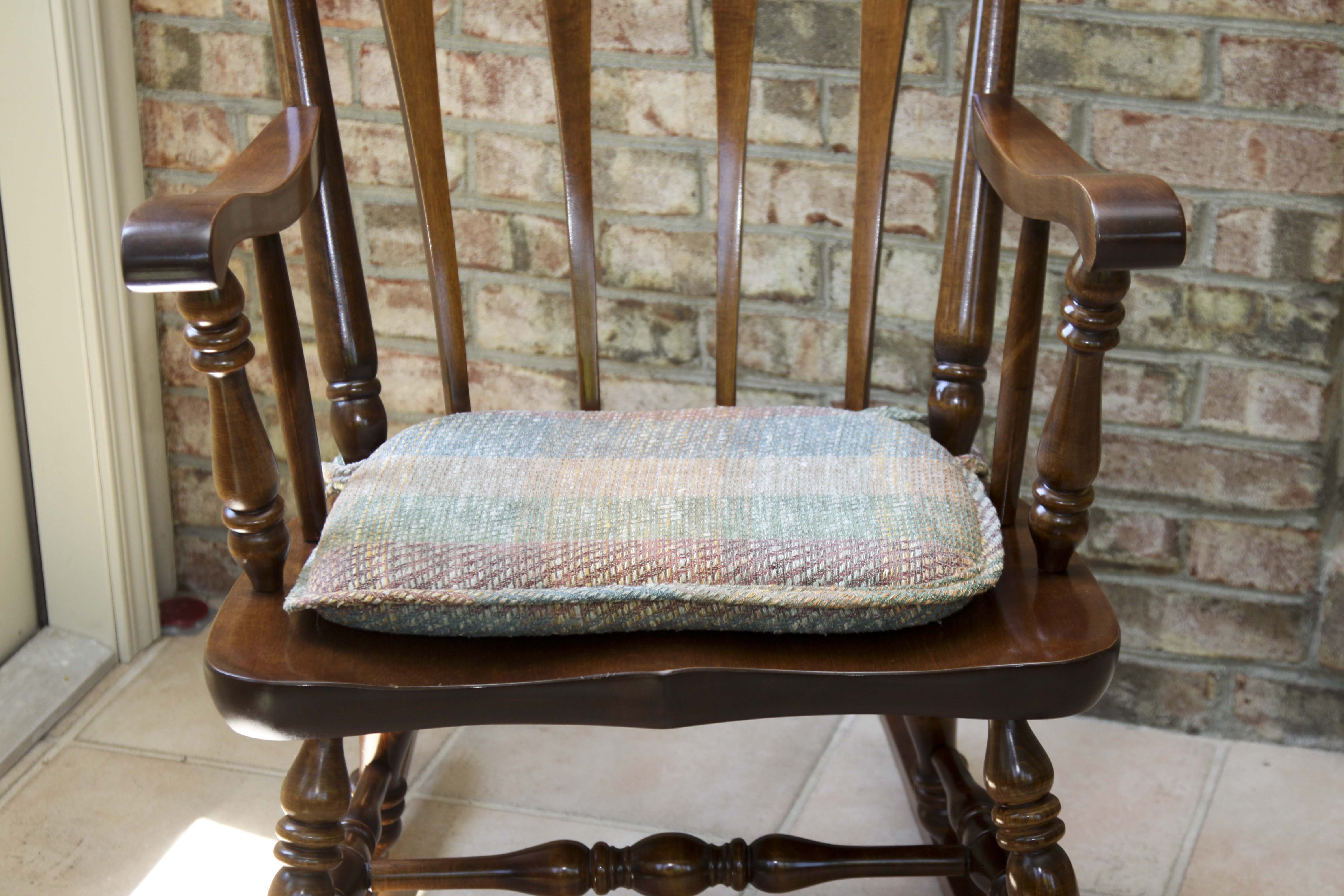 Vintage Wooden Rocking Chair