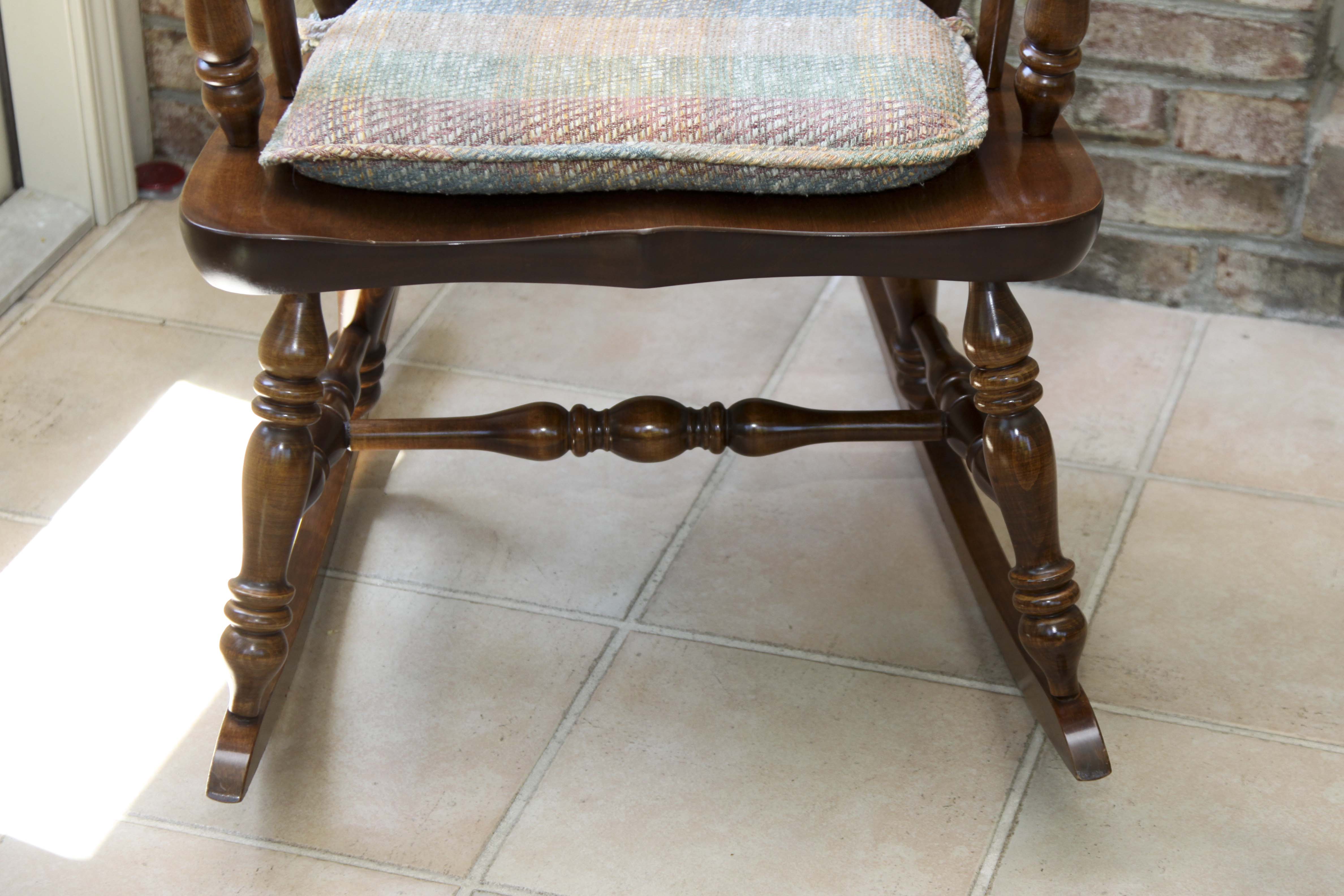 Vintage Wooden Rocking Chair