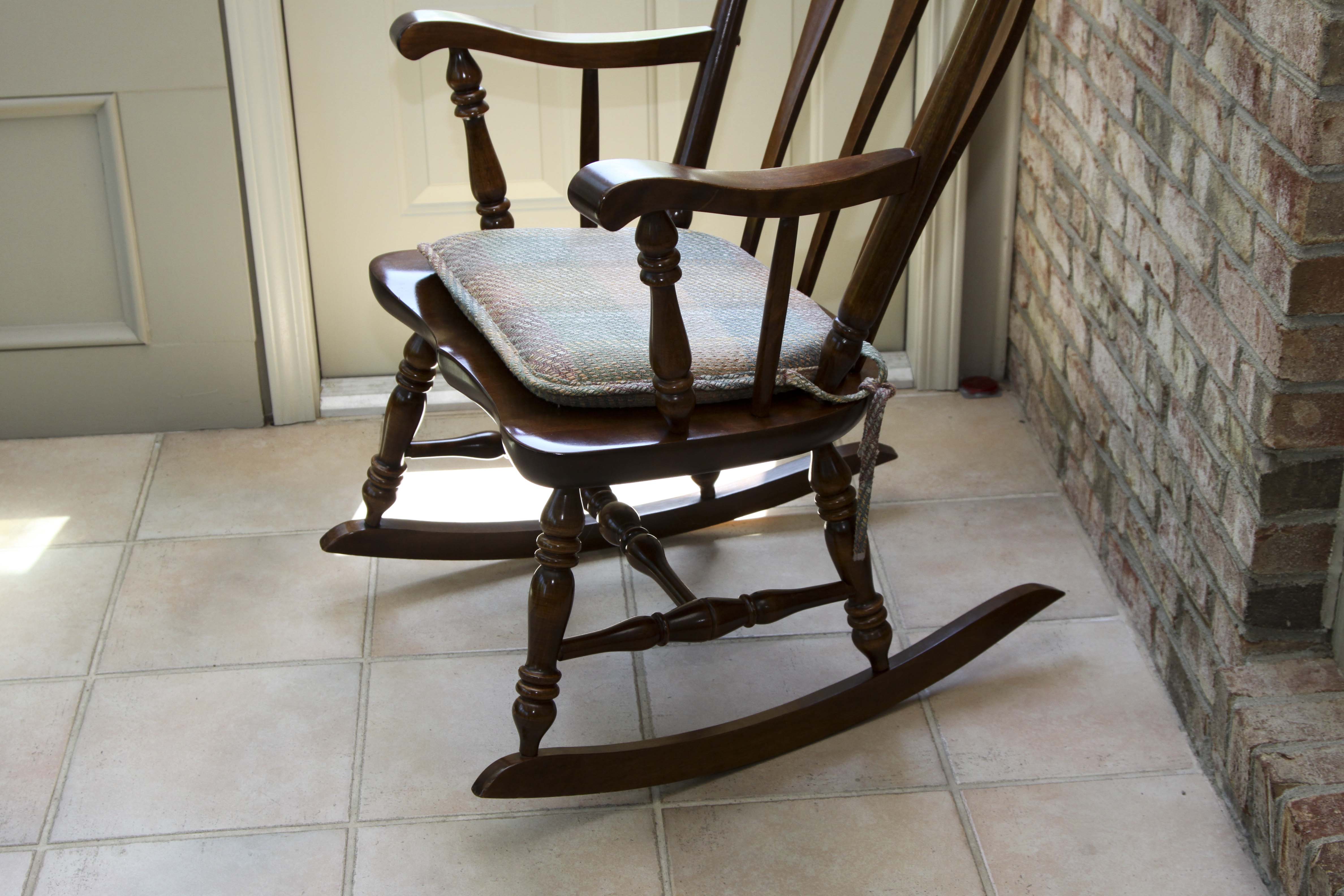 Vintage Wooden Rocking Chair