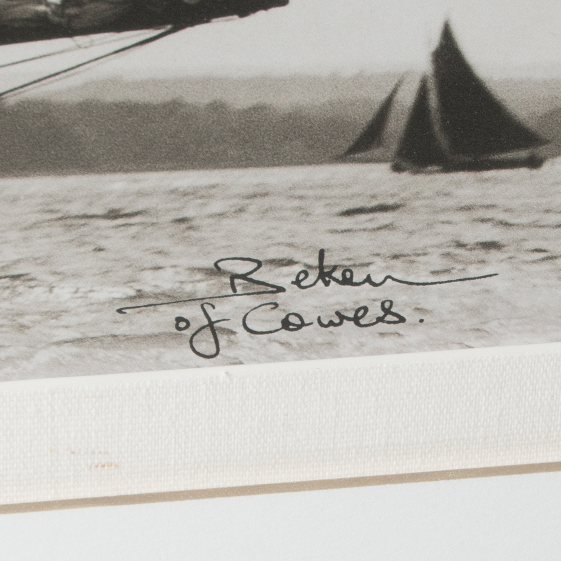 Beken of Cowes "Susanne 1910" Print