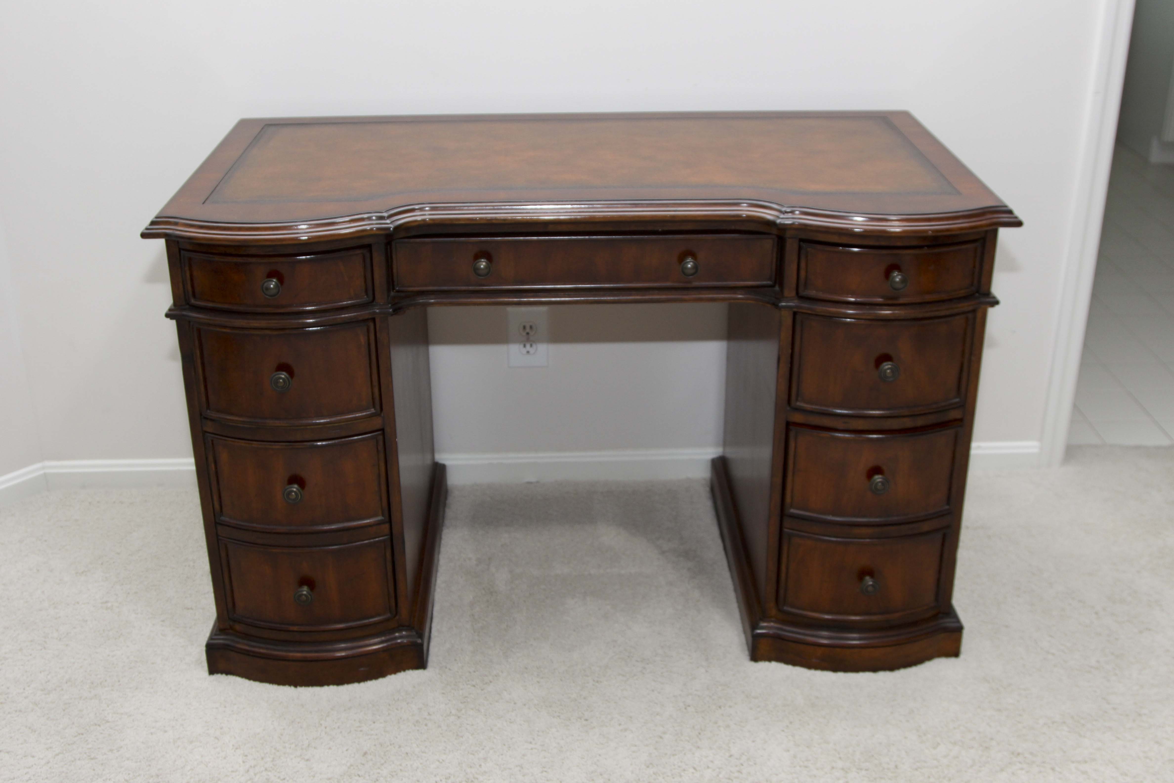 Hooker "Seven Seas" Desk and Bench