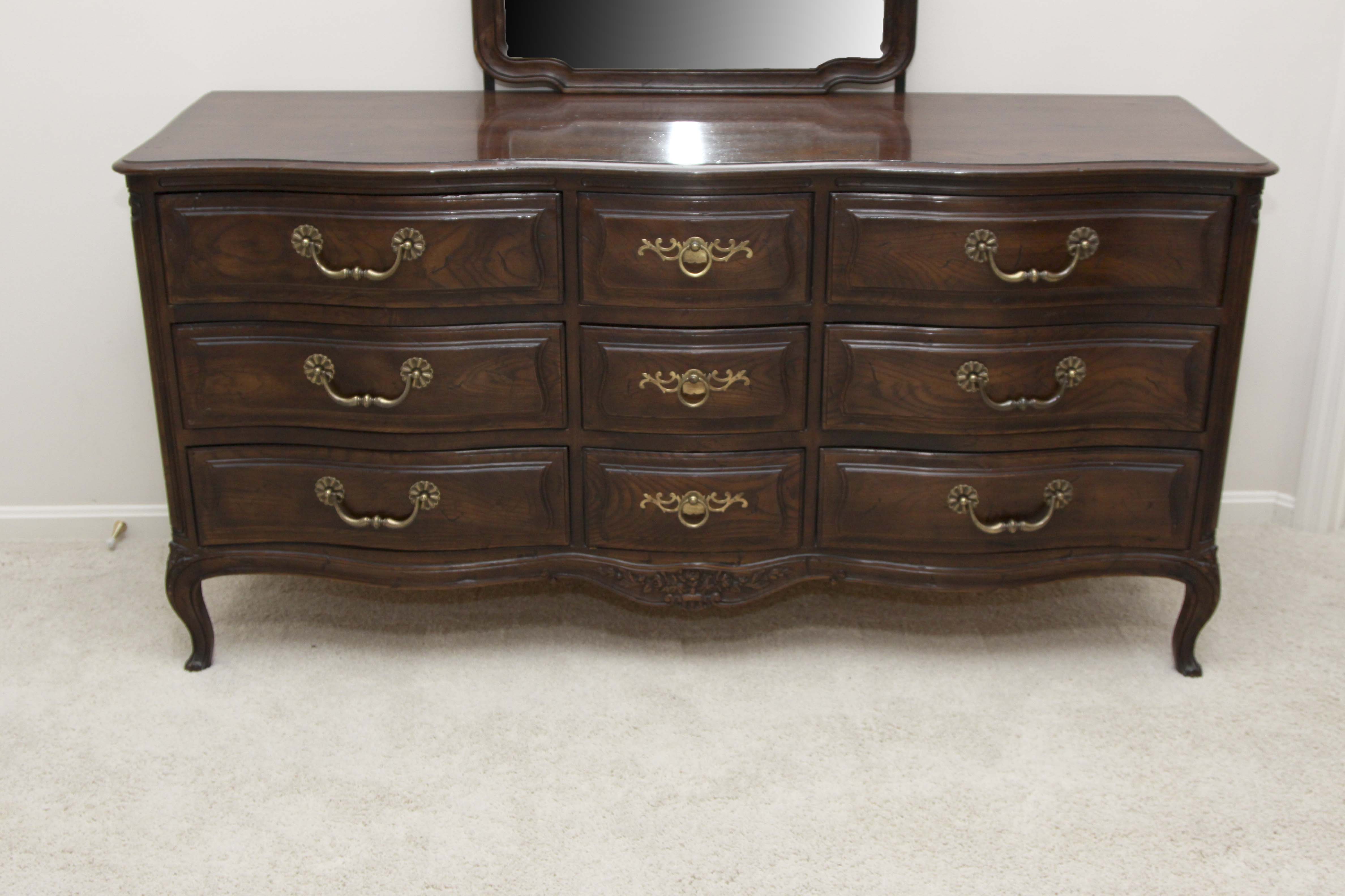 Henredon "Four Centuries" Dresser and Mirror