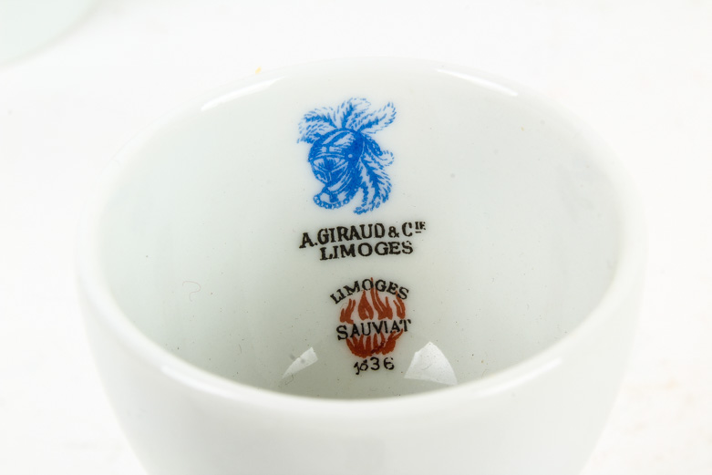 Violet-Themed Fine China Tableware