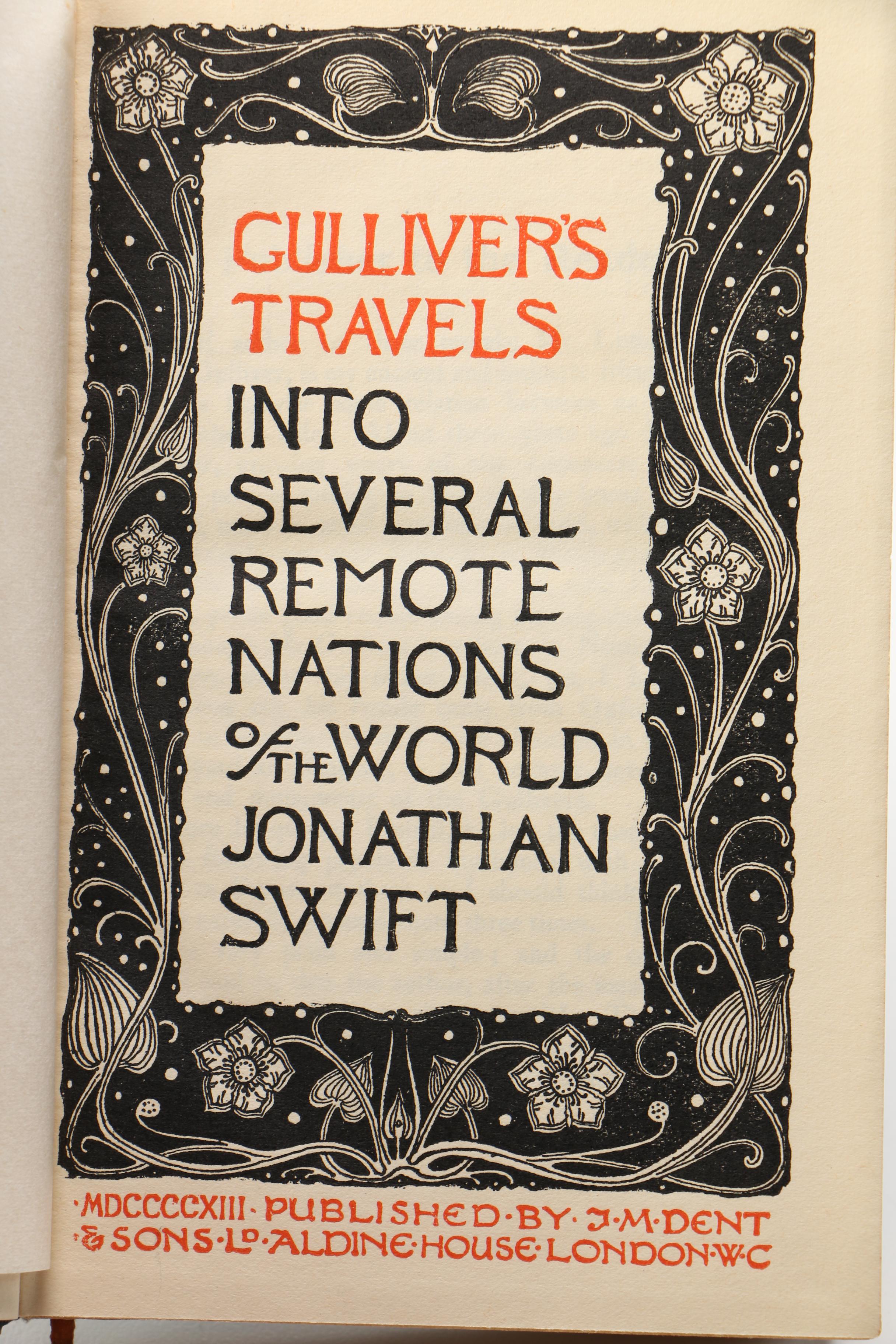 Antique Books Featuring 1843 Illustrated "The Vicar of Wakefield"