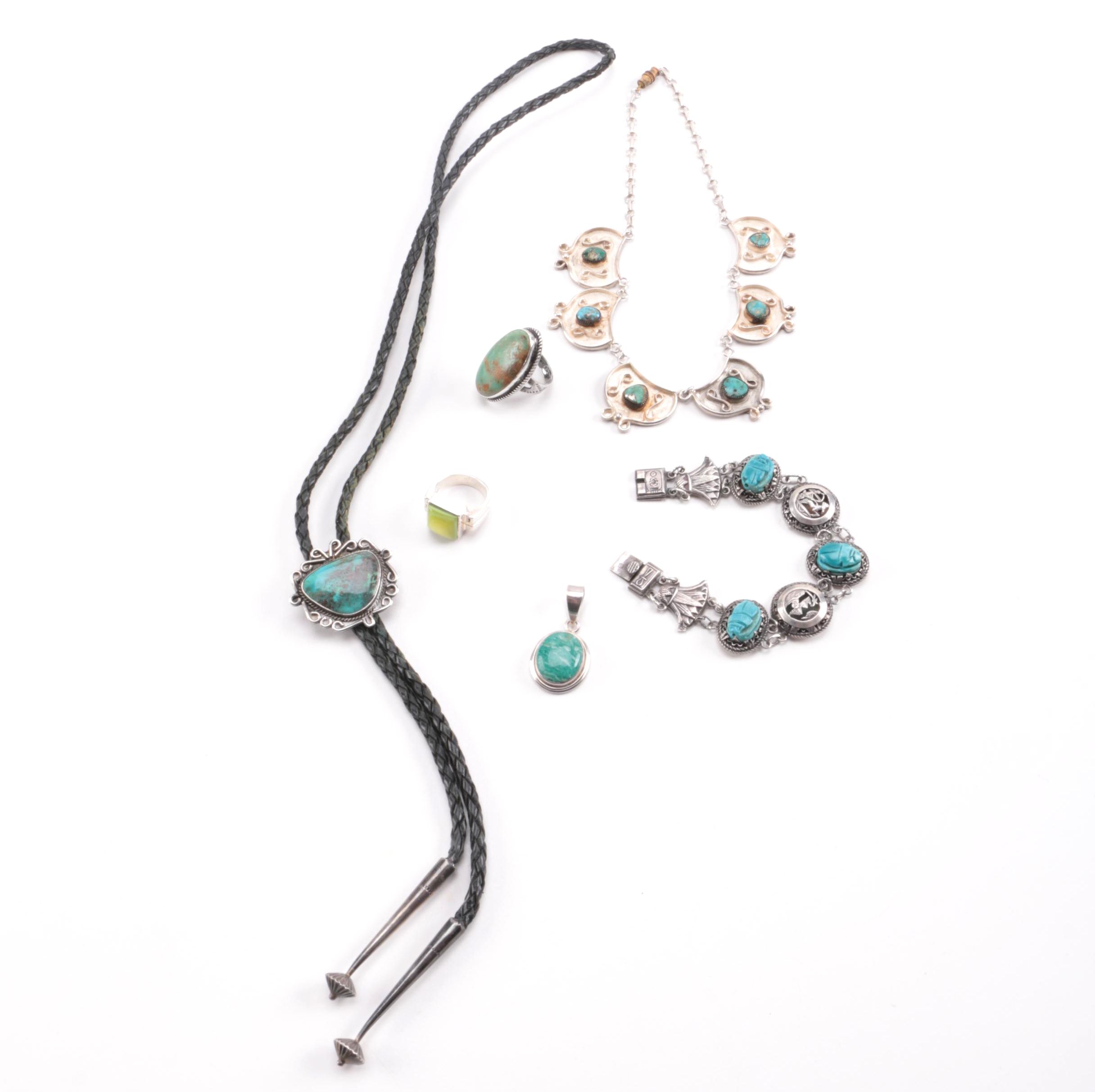 Southwestern-Inspired Sterling Silver Jewelry