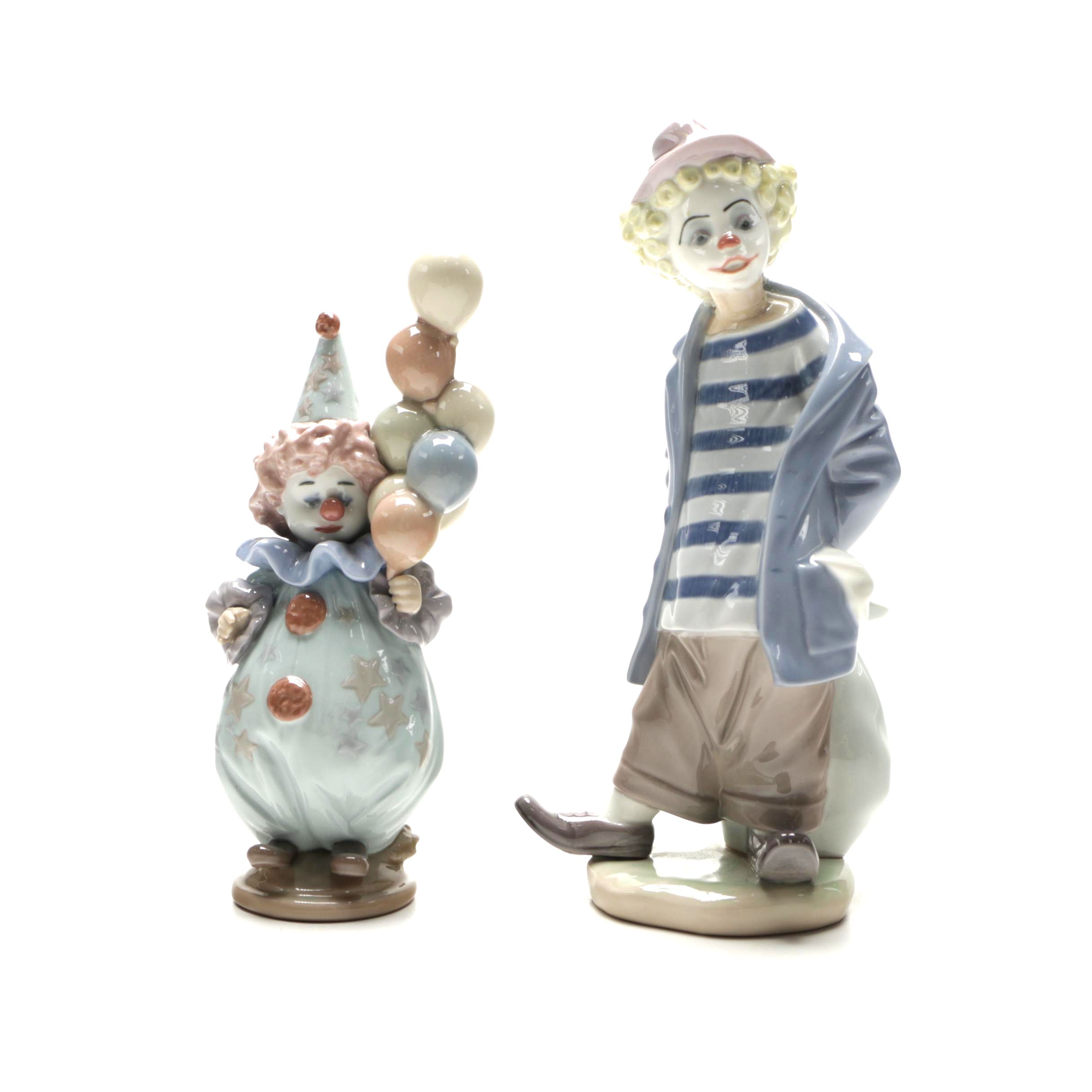 Lladró Clown Figurines