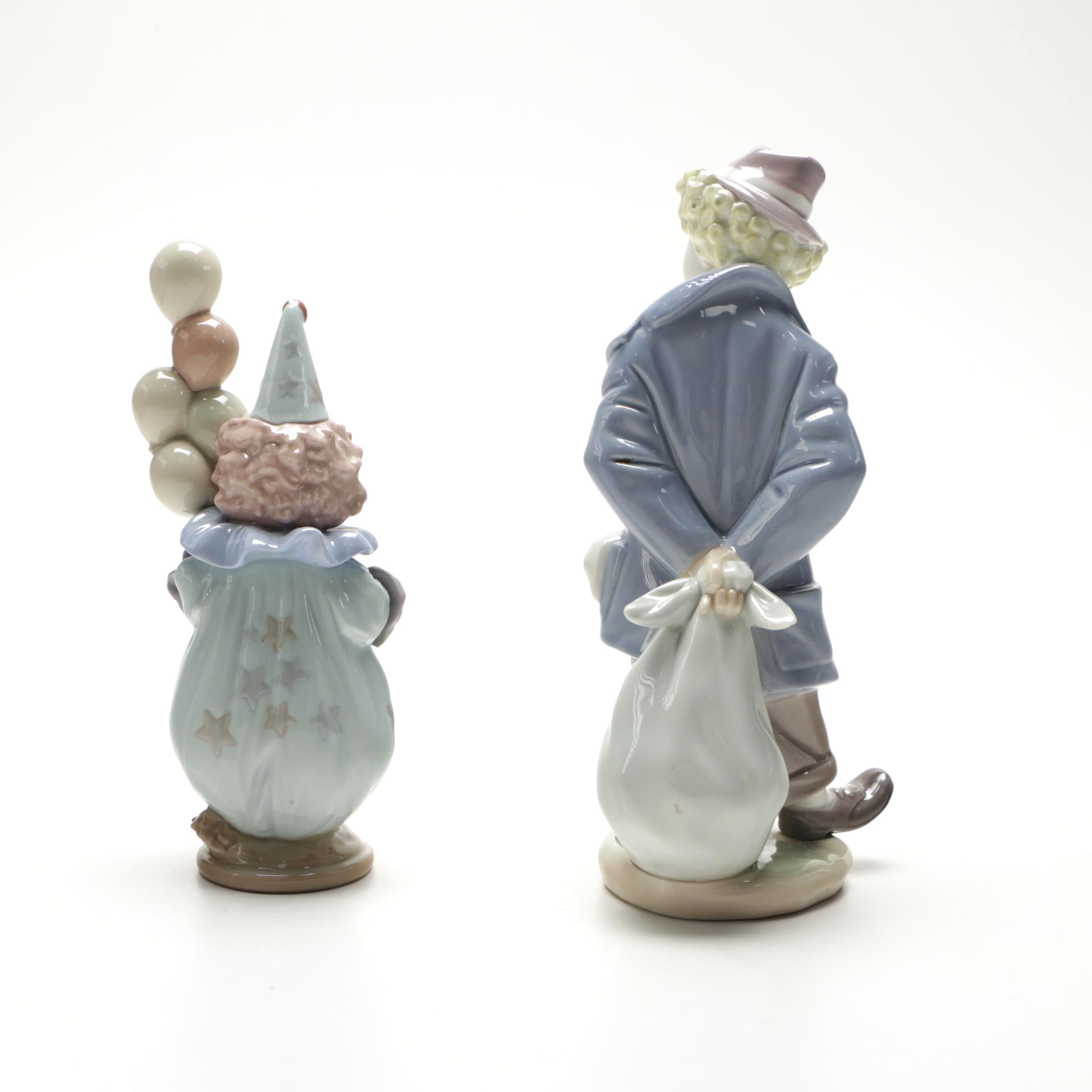Lladró Clown Figurines