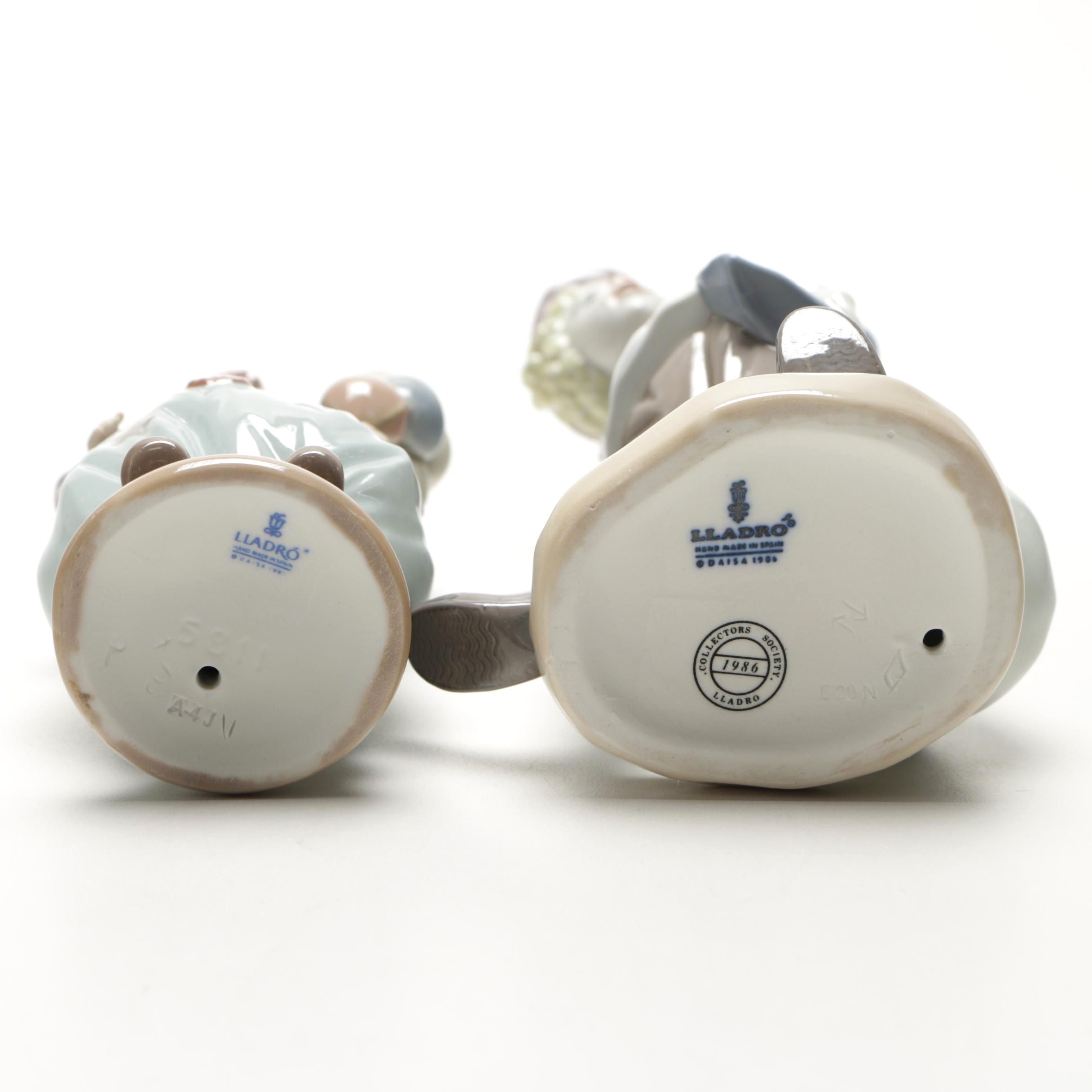 Lladró Clown Figurines