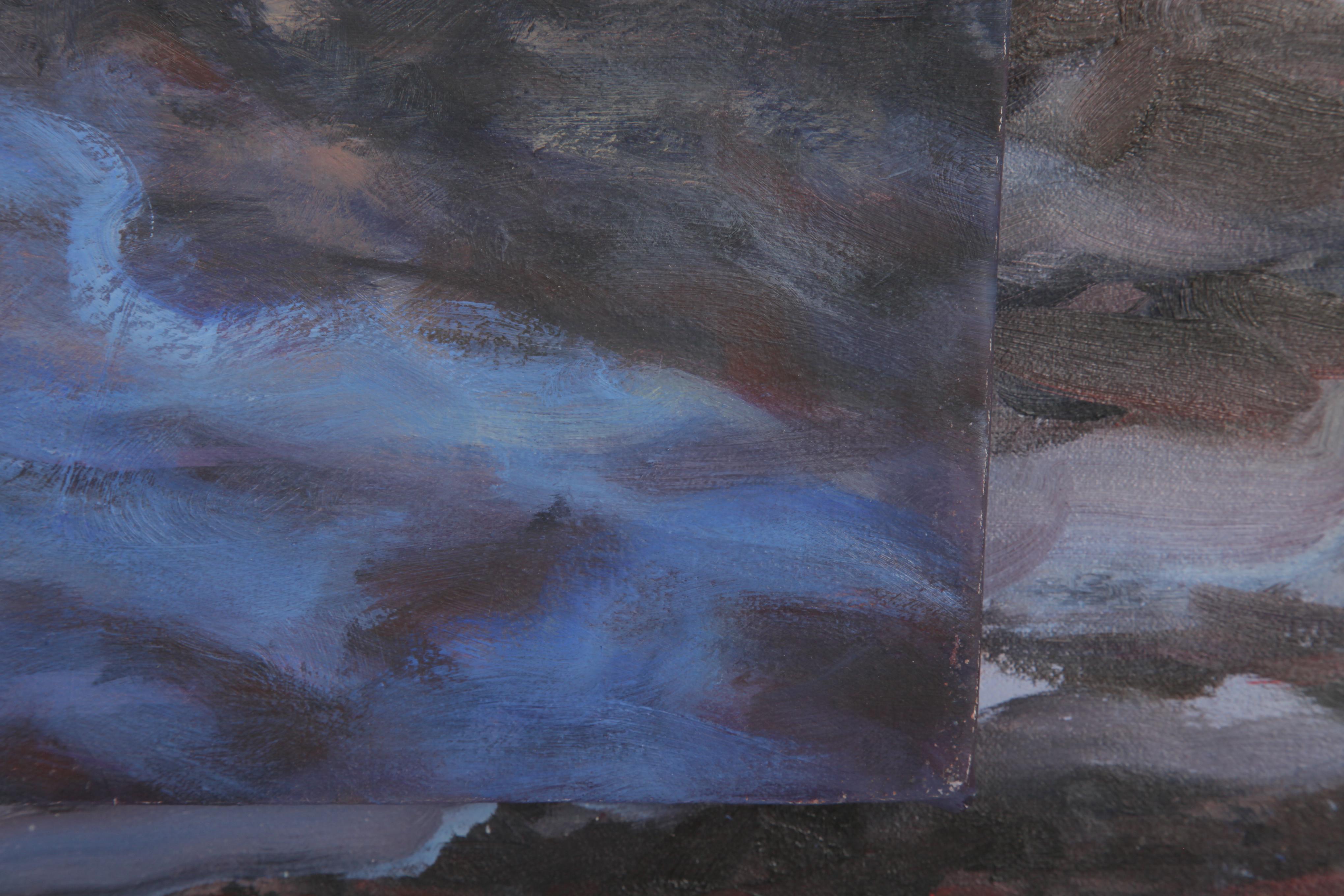 Pam Allnutt Oil Painting on Canvas "Interior View"