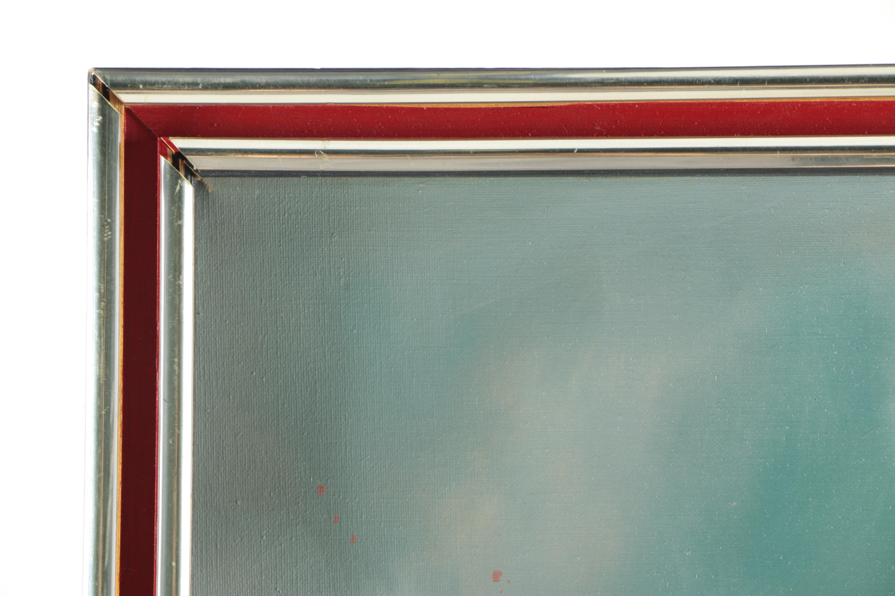 Puccini Oil Painting on Canvas of Parisian Scene