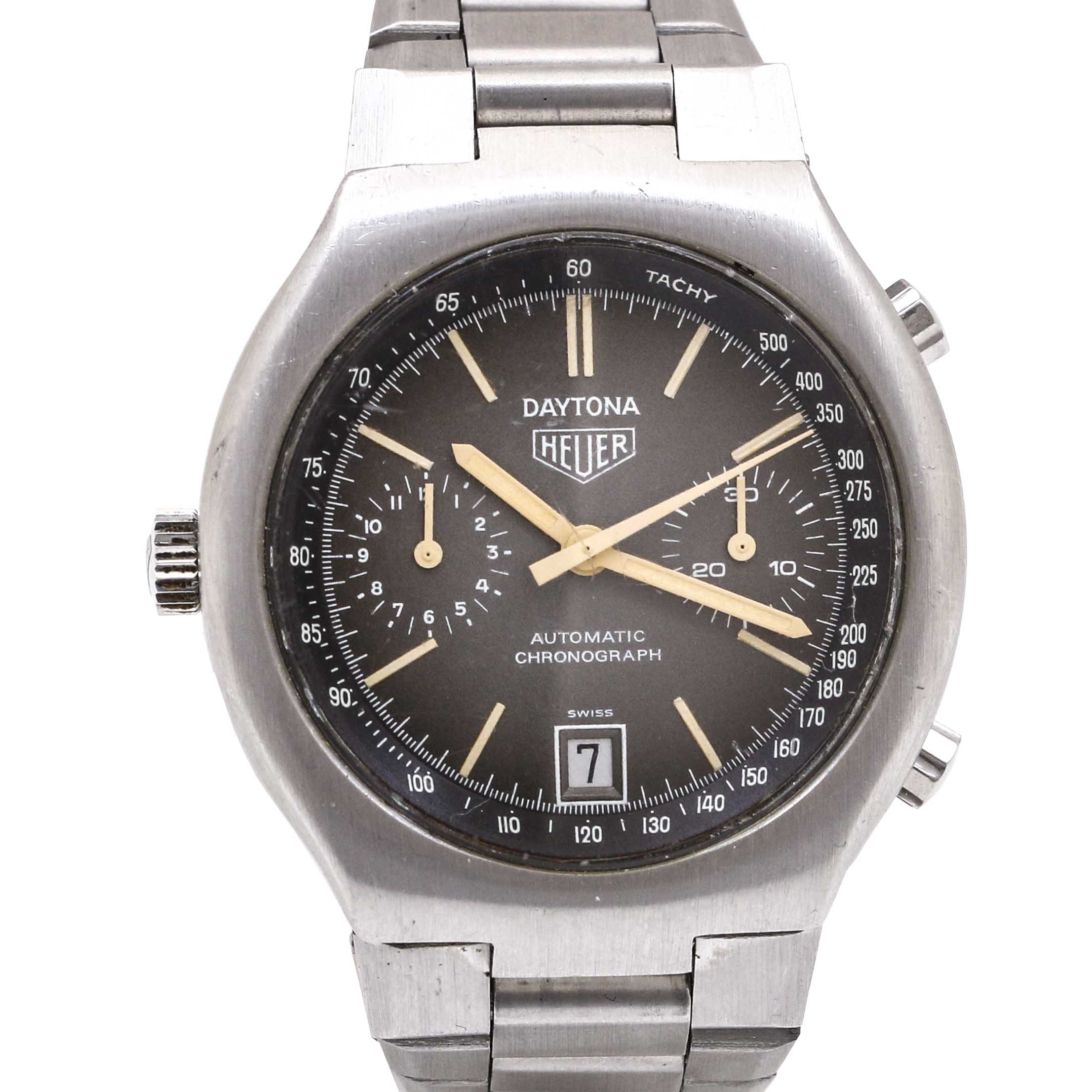 Daytona Heuer Automatic Chronograph Swiss Stainless Steel Watch