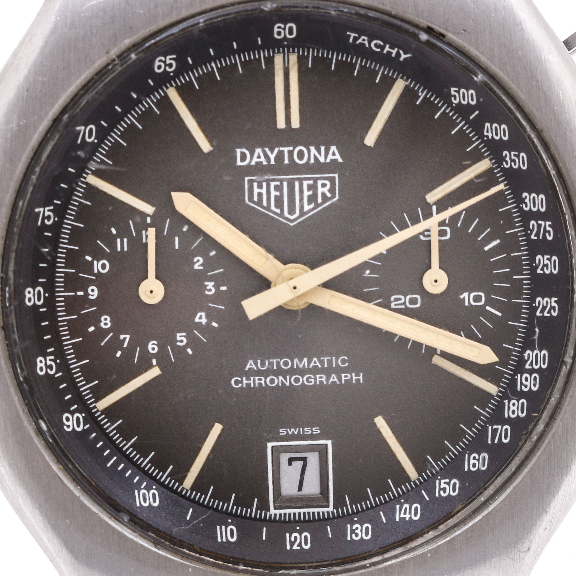 Daytona Heuer Automatic Chronograph Swiss Stainless Steel Watch