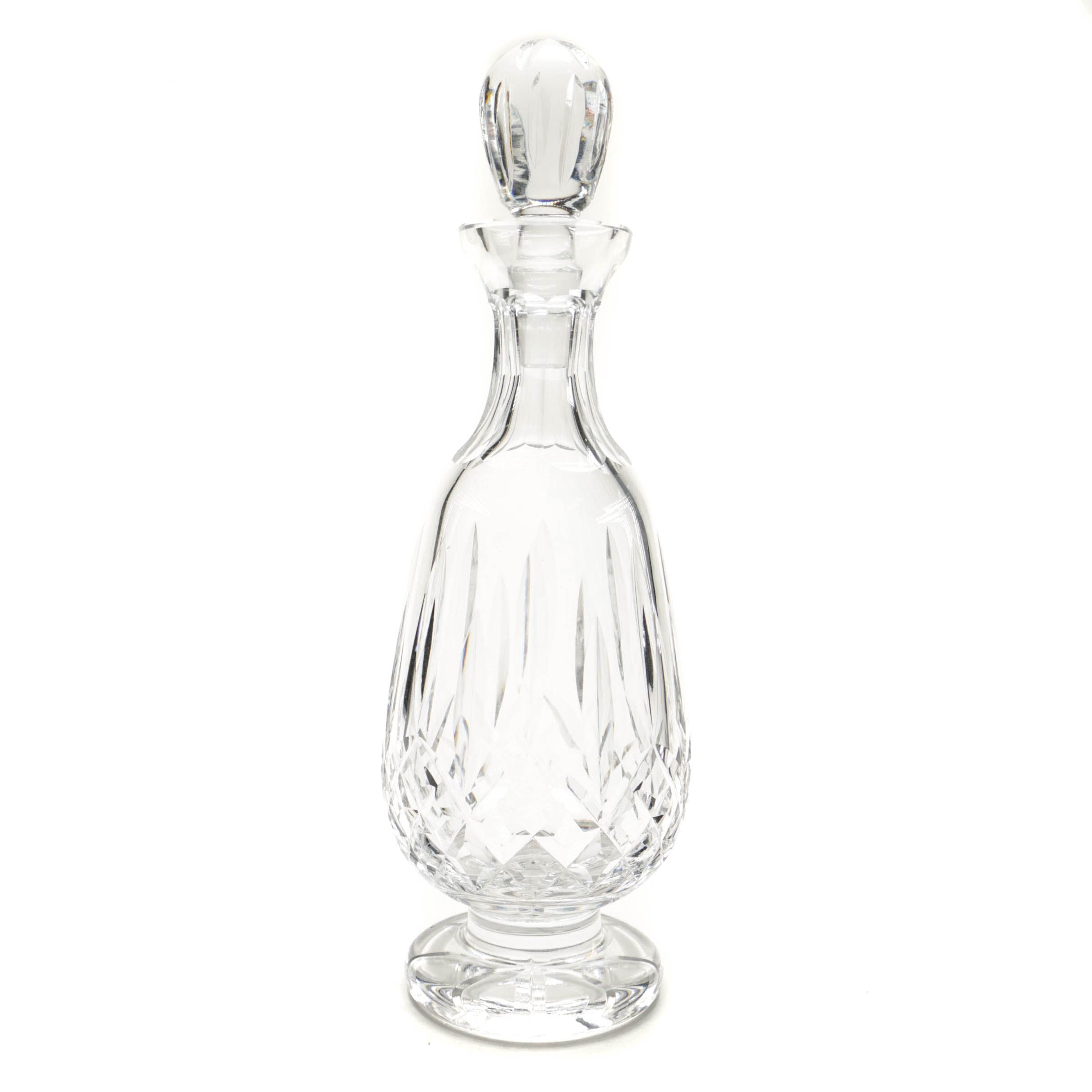 Waterford "Lismore" Crystal Decanter