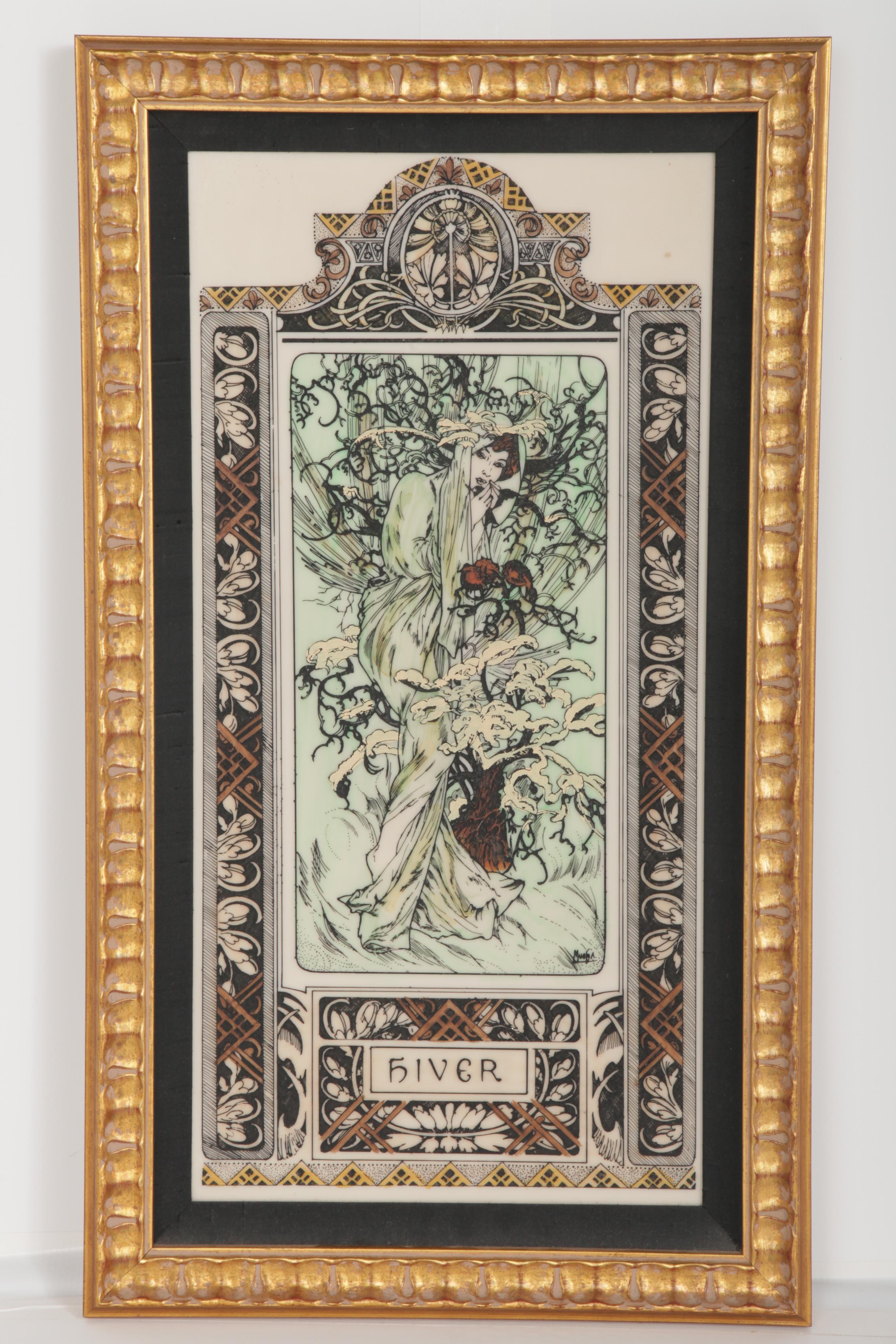 Alphonse Mucha (1860–1939) Etched Plates