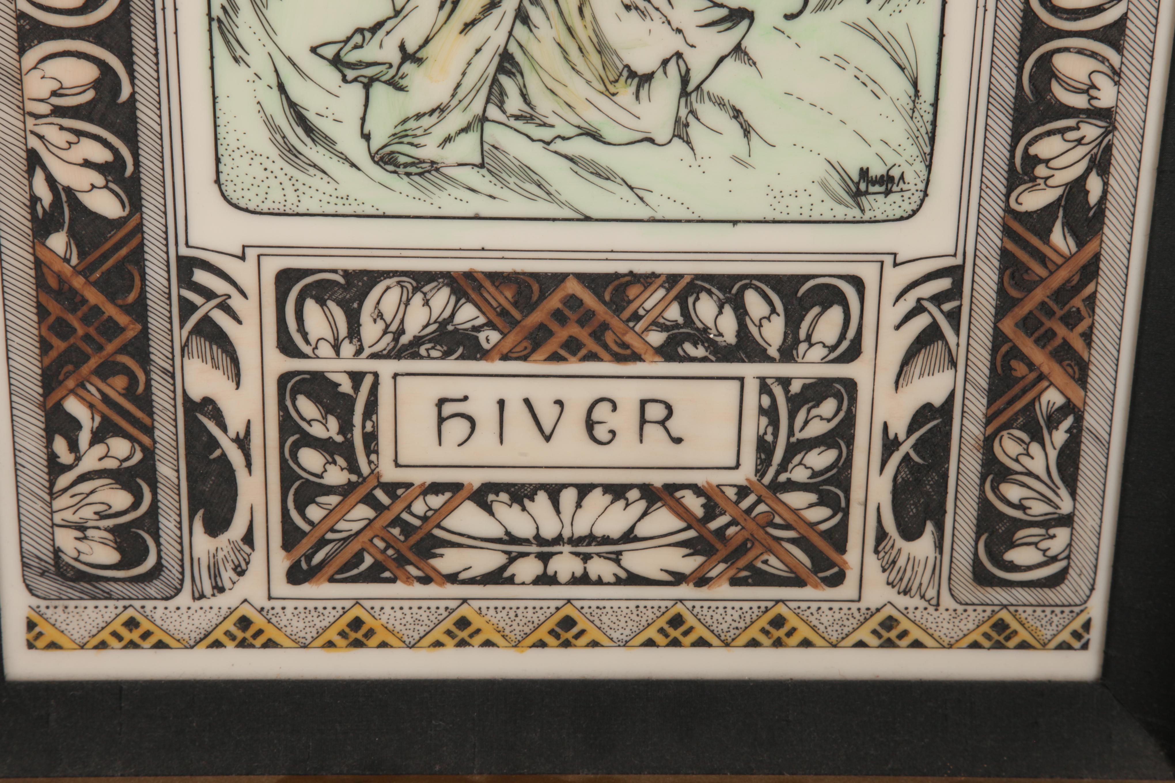 Alphonse Mucha (1860–1939) Etched Plates