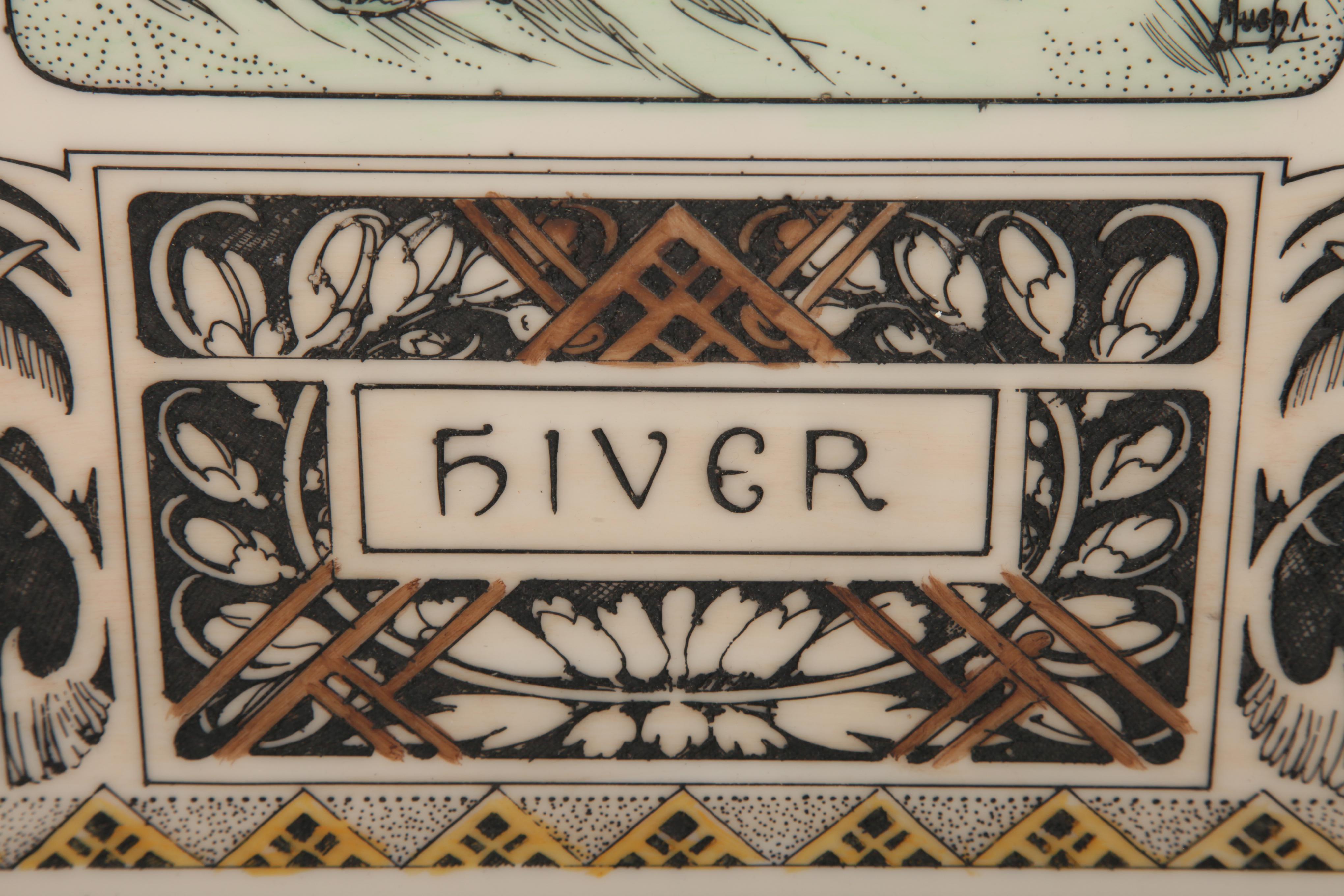 Alphonse Mucha (1860–1939) Etched Plates