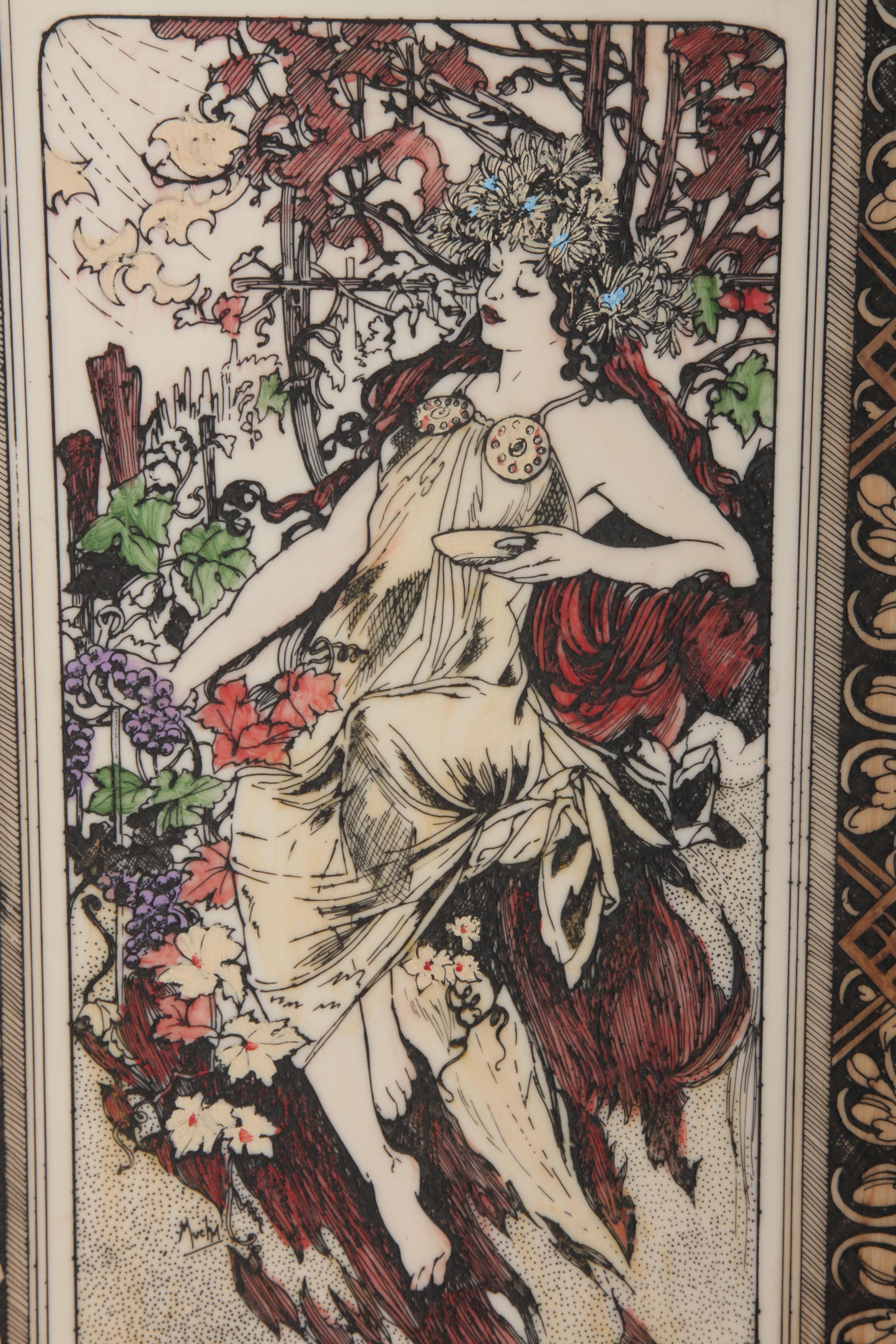 Alphonse Mucha (1860–1939) Etched Plates