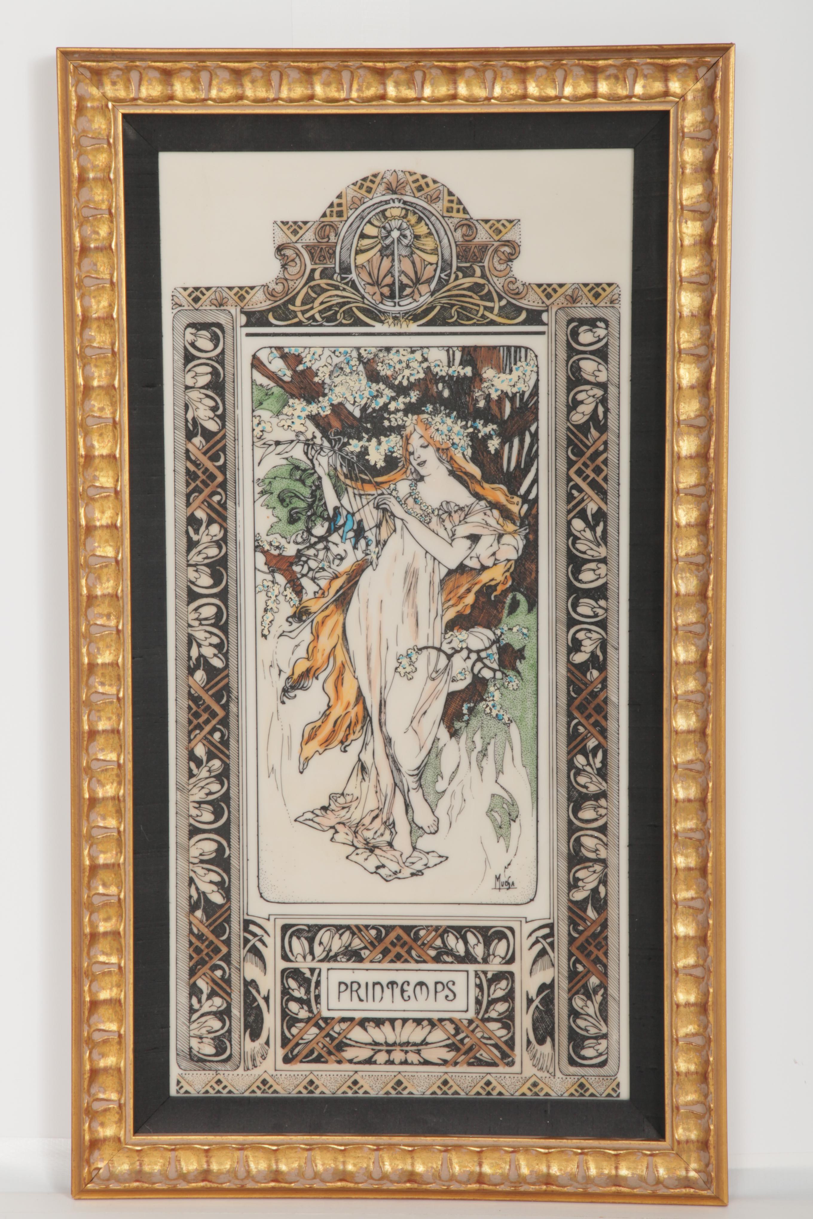 Alphonse Mucha (1860–1939) Etched Plates