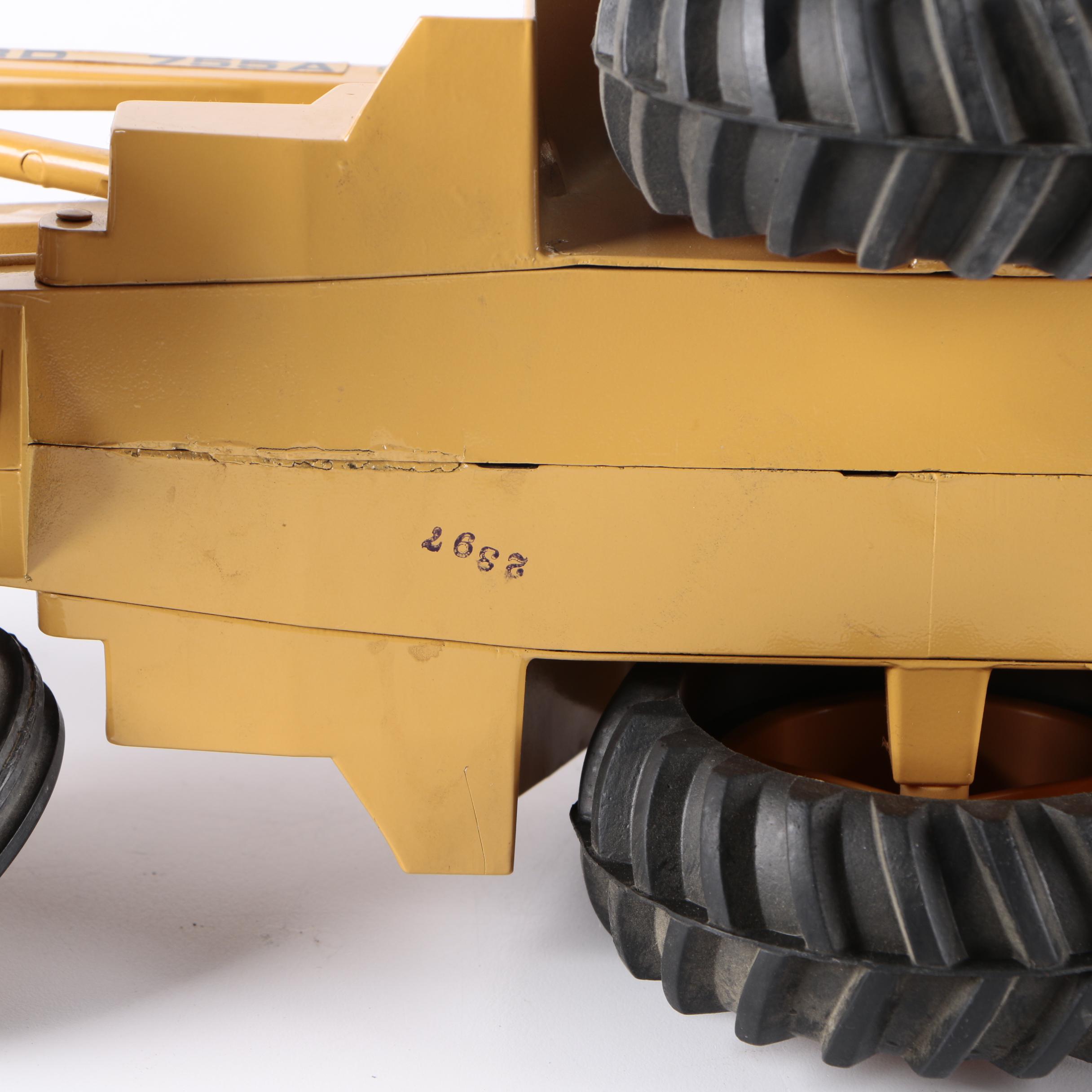 Vintage Ertl Ford 755A Backhoe Toy