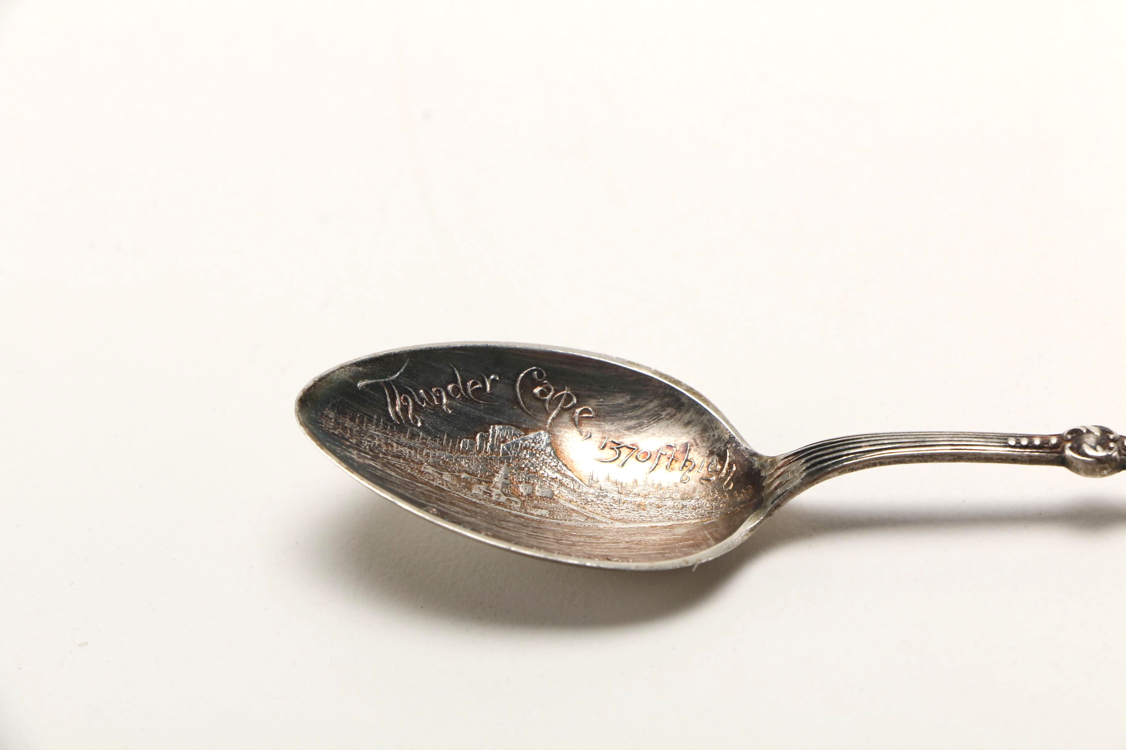 Sterling Silver Vintage Souvenir Spoons