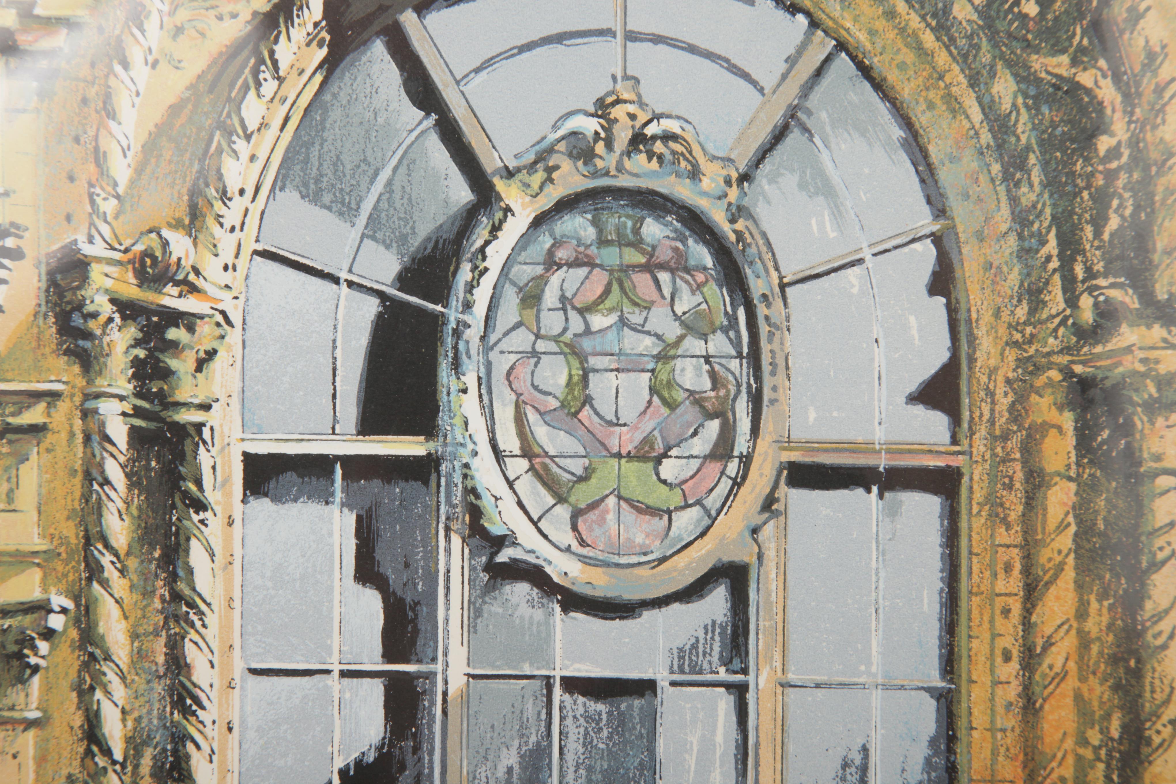 Robert W. Addison Limited Edition Serigraph on Paper "Paradise Theater"